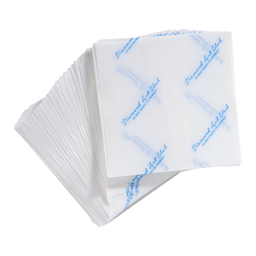 200 Sheets Double-Sided Diamond Painting Release Paper Squares Y3