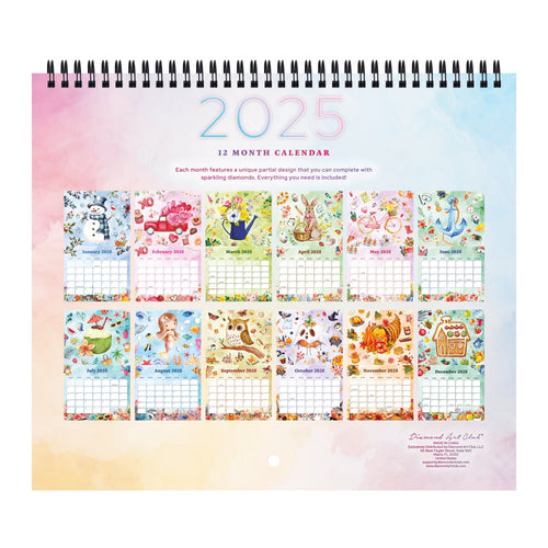 2025 Diamond Painting Calendar G1