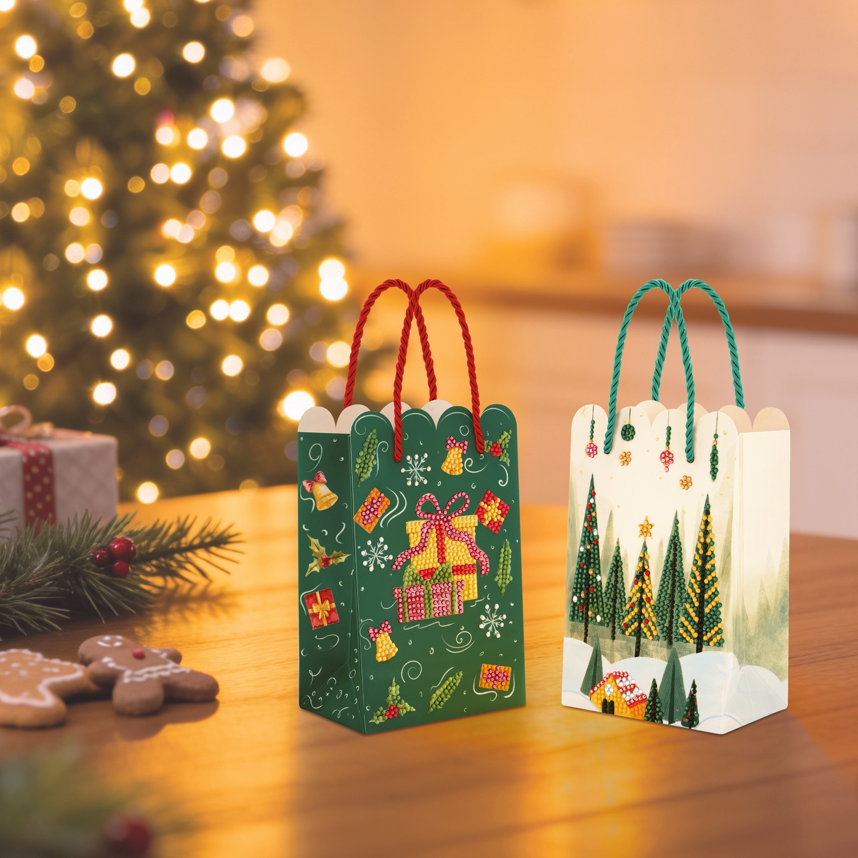 Winter Wonderland & Jolly Gifts - Gift Bags (Set of 2) Q4