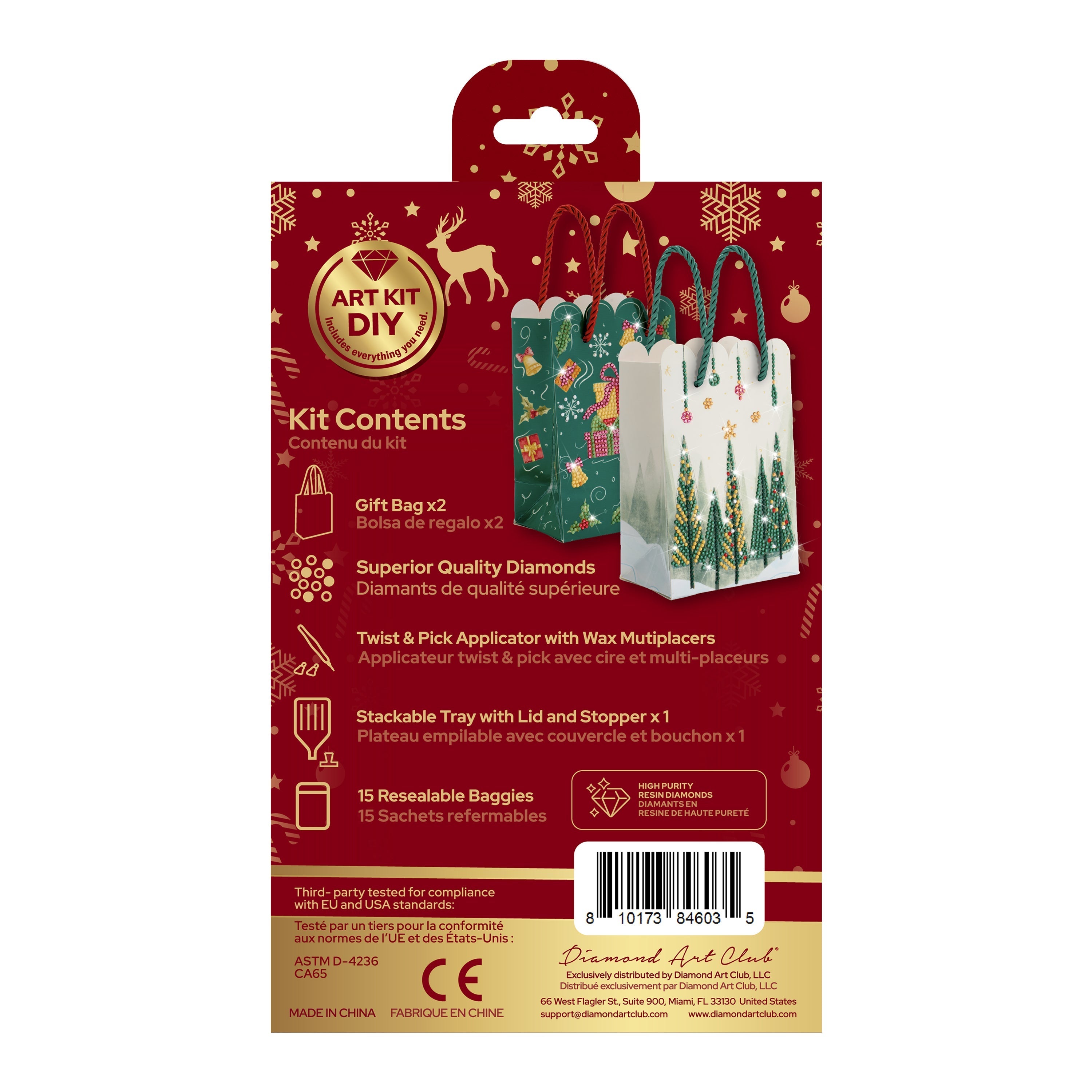 Winter Wonderland & Jolly Gifts - Gift Bags (Set of 2) Q4