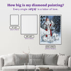 Red Arctic Santa with Polar Bears, Foxes, Owl T5