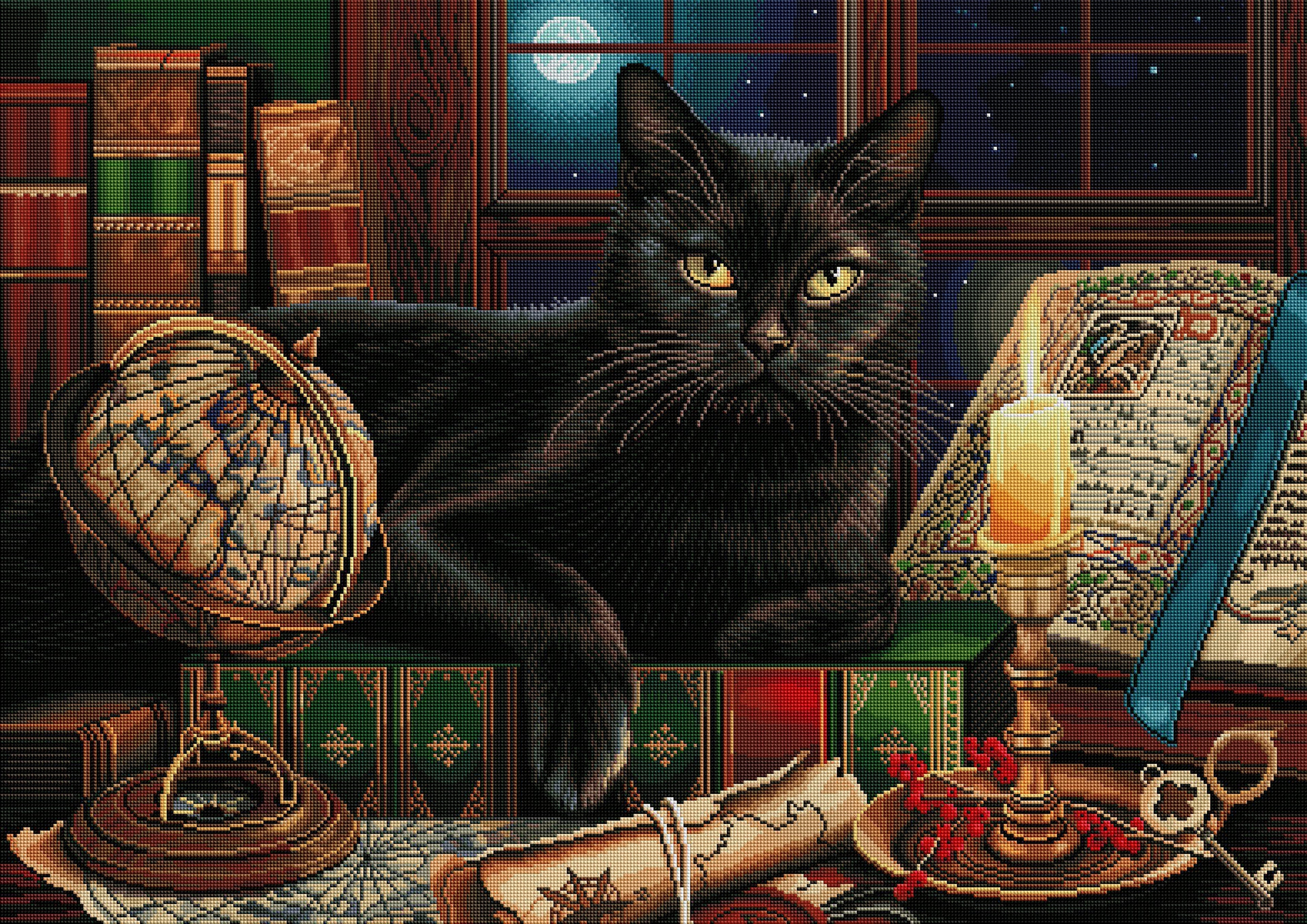 Black Cat by Candlelight C8