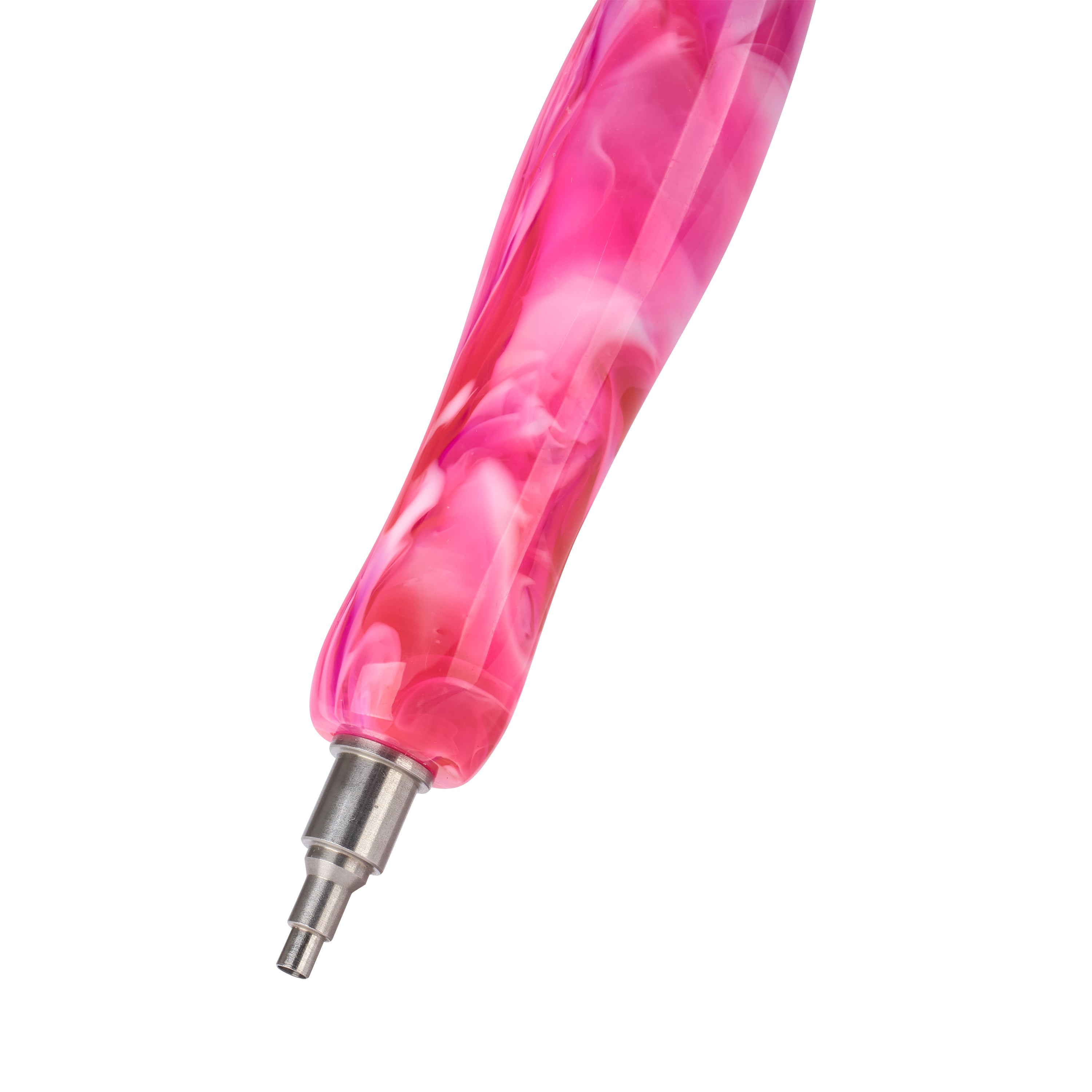 Twist-On Dual-Threaded Premium Drill Pen – Blooming Rosette Swirl F3