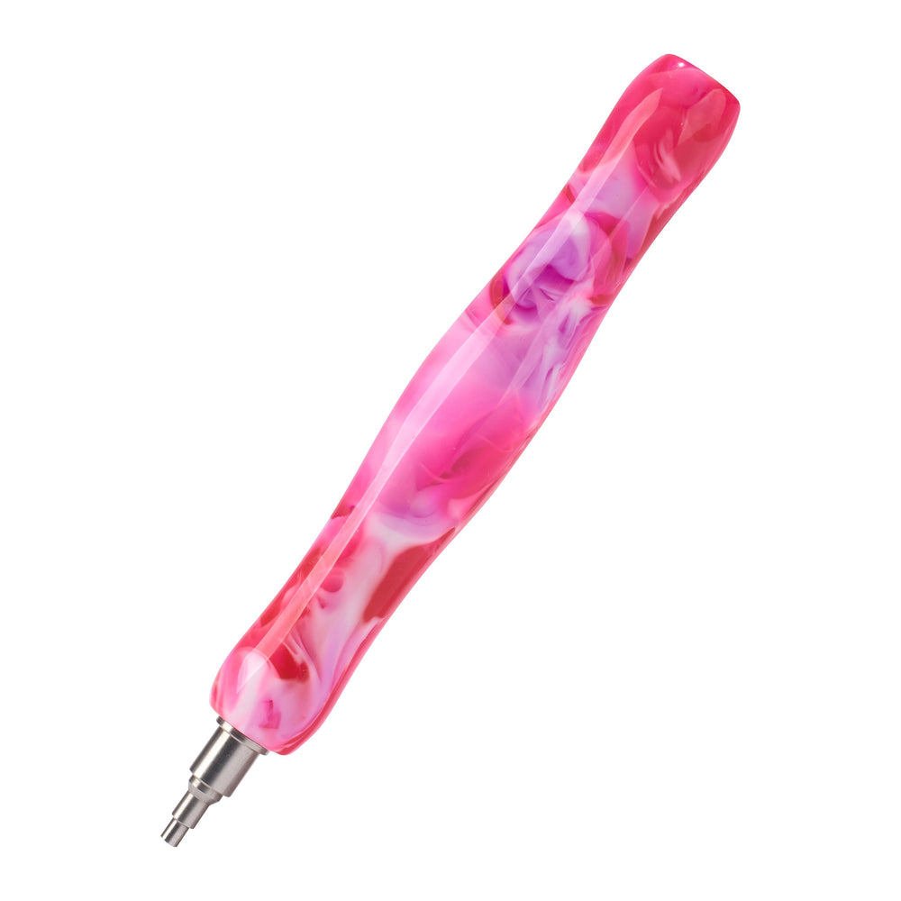 Twist-On Dual-Threaded Premium Drill Pen – Blooming Rosette Swirl F3
