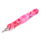 Twist-On Dual-Threaded Premium Drill Pen – Blooming Rosette Swirl F3