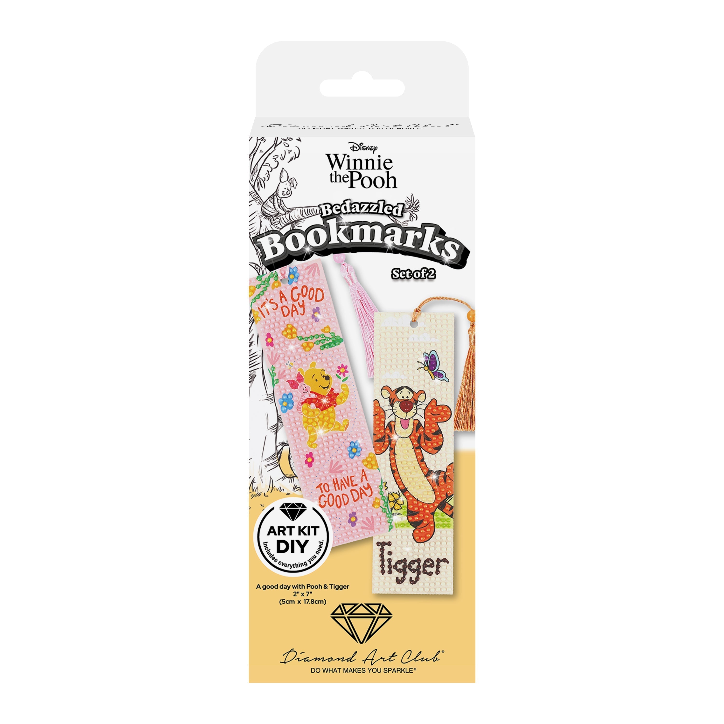 Bookmarks – A Good Day with Pooh and Tigger (Set of 2) V8