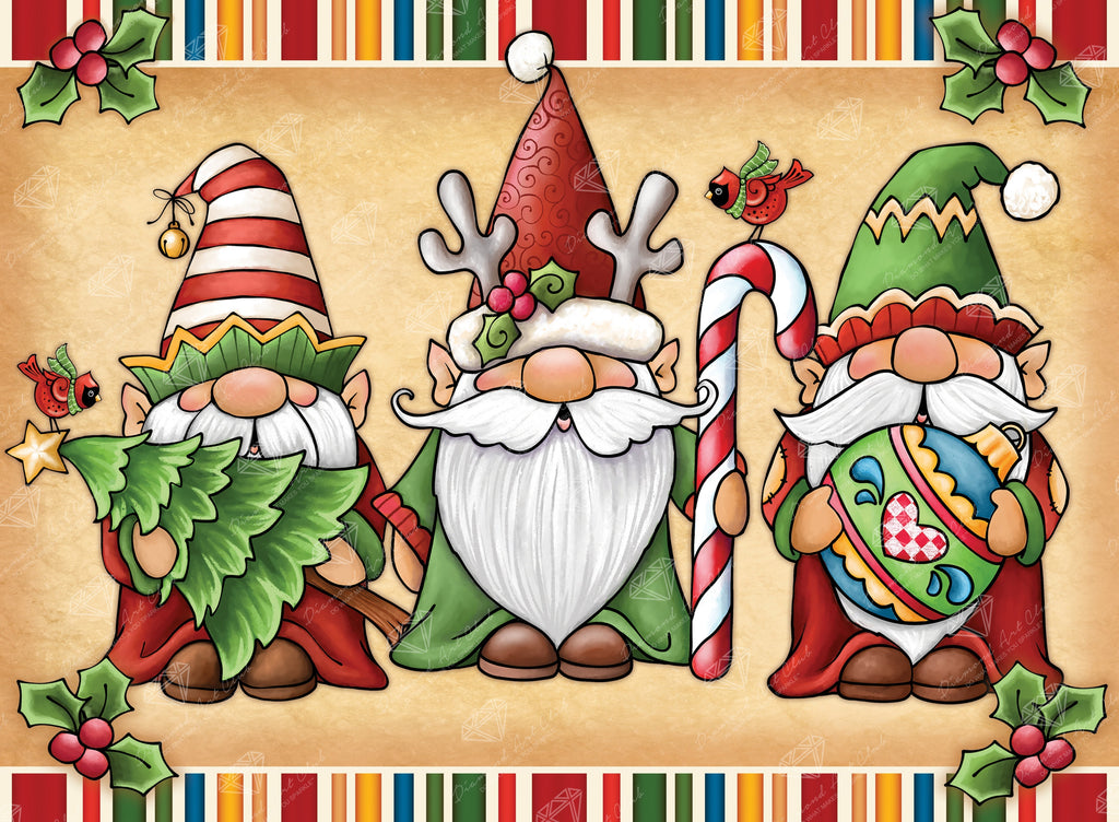 Christmas Gnome Trio S1