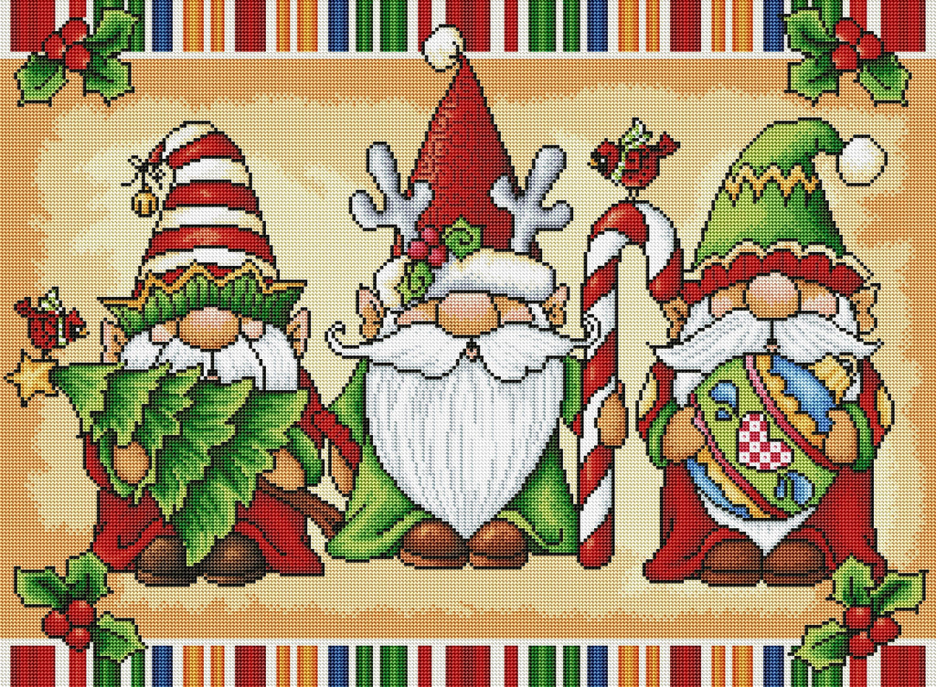 Christmas Gnome Trio S1