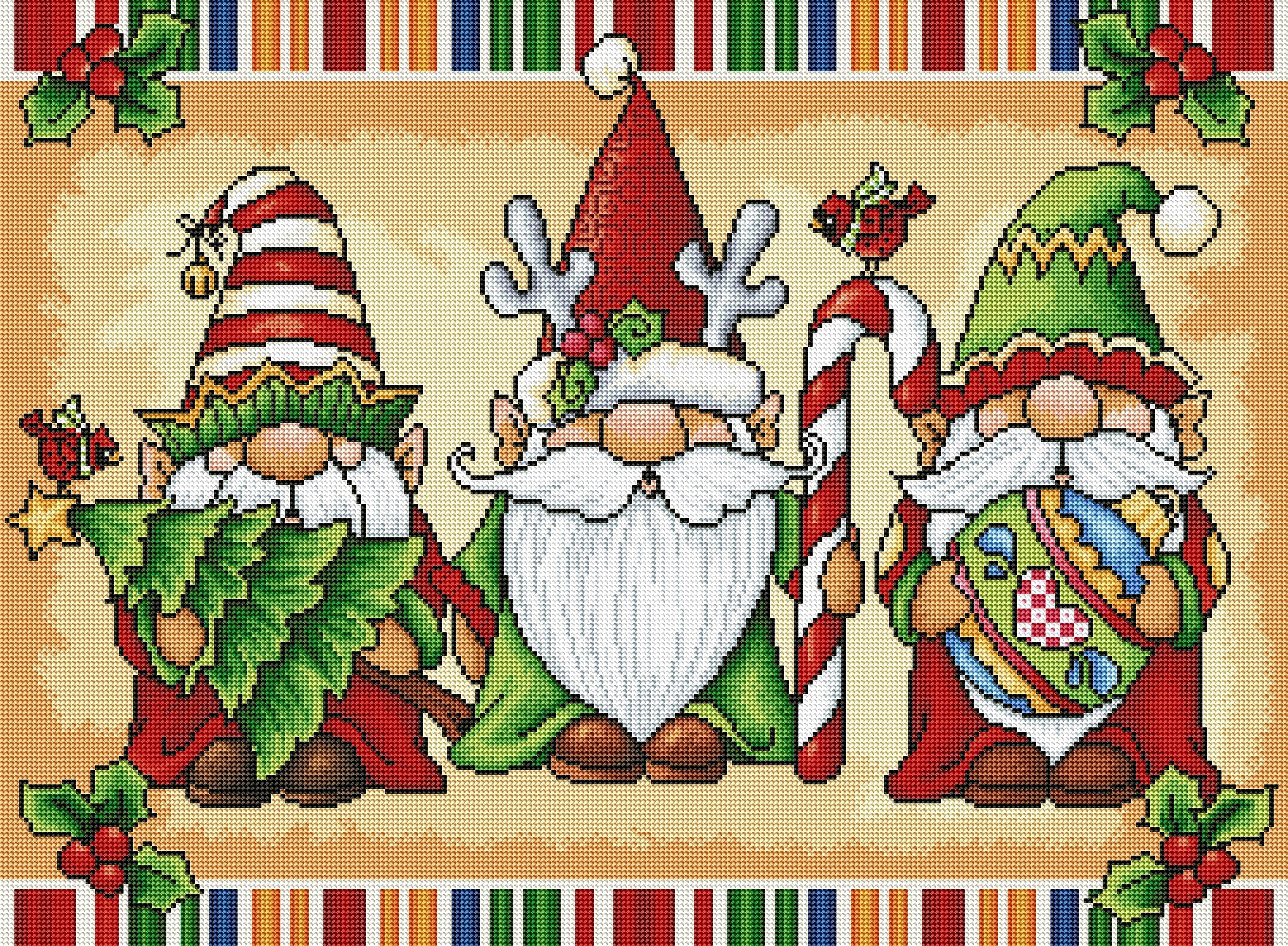 Christmas Gnome Trio S1