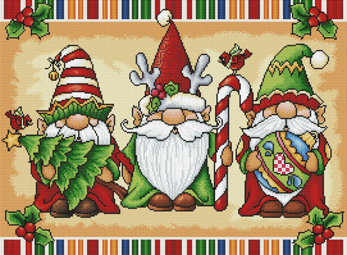 Christmas Gnome Trio S1