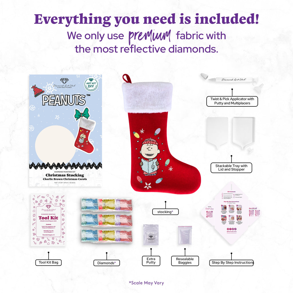 Christmas Stocking - Charlie Brown™ Christmas Carols O6