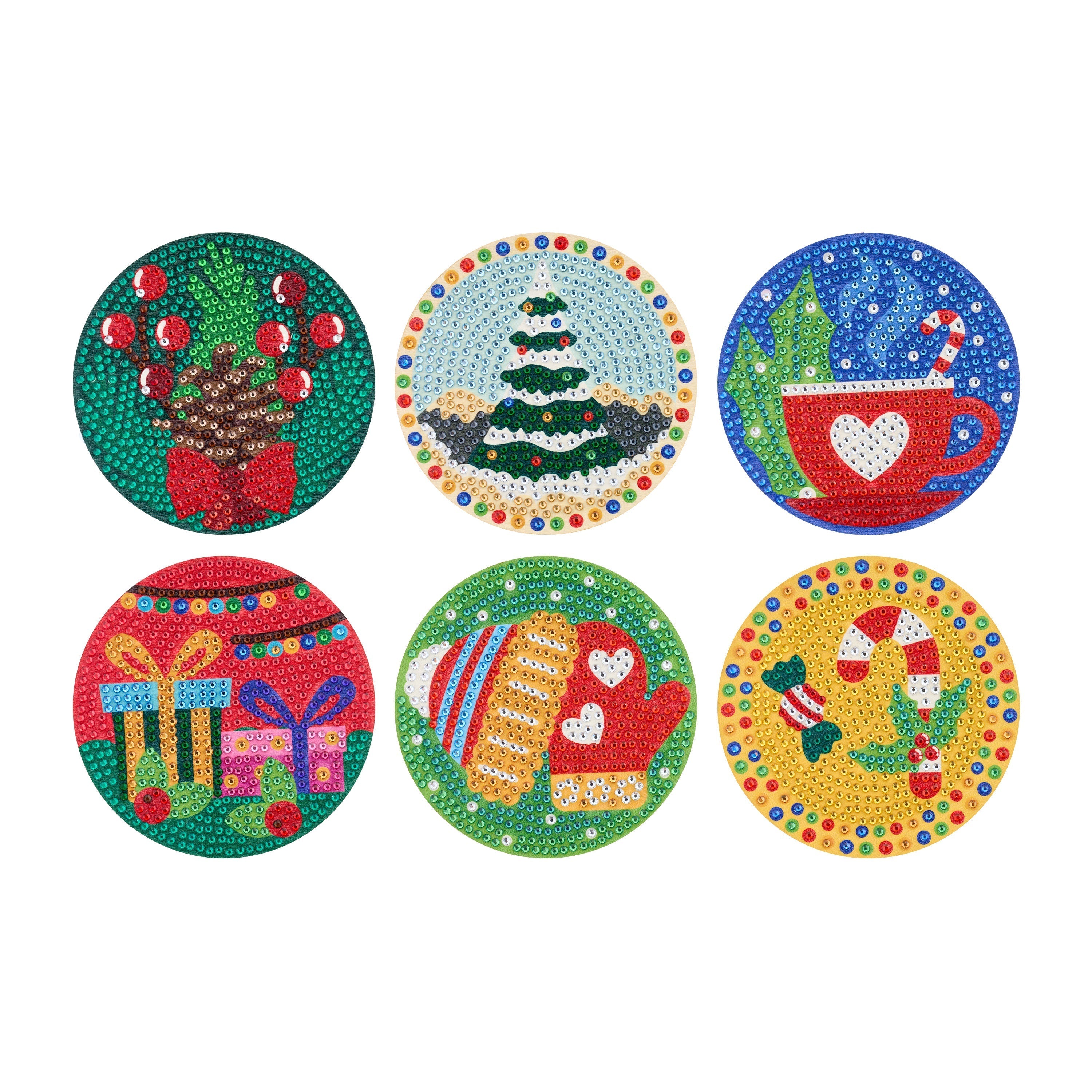 Coasters - Christmas Merry & Bright H2
