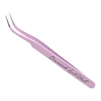 Curved Stainless Steel Tweezers V5