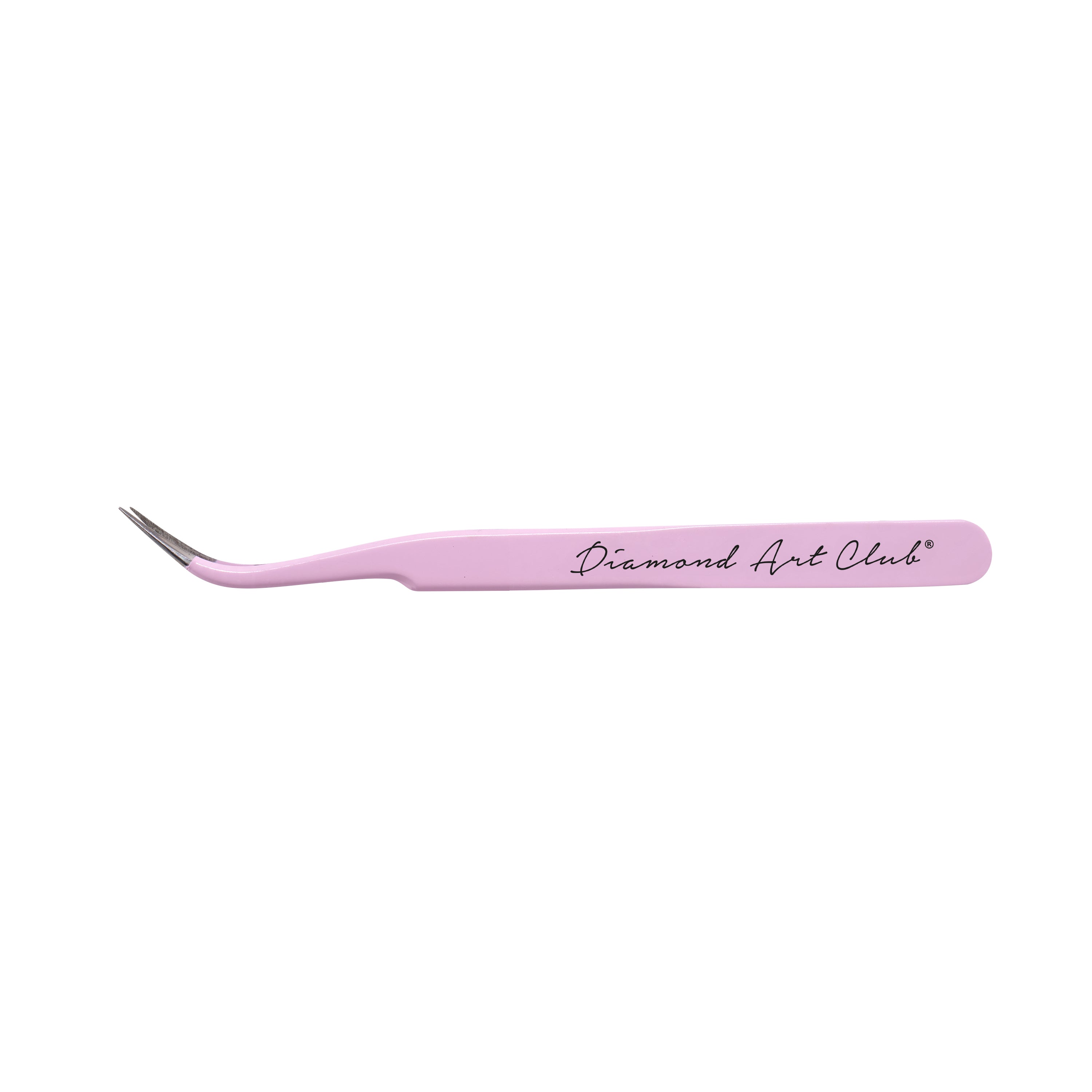 Curved Stainless Steel Tweezers V5