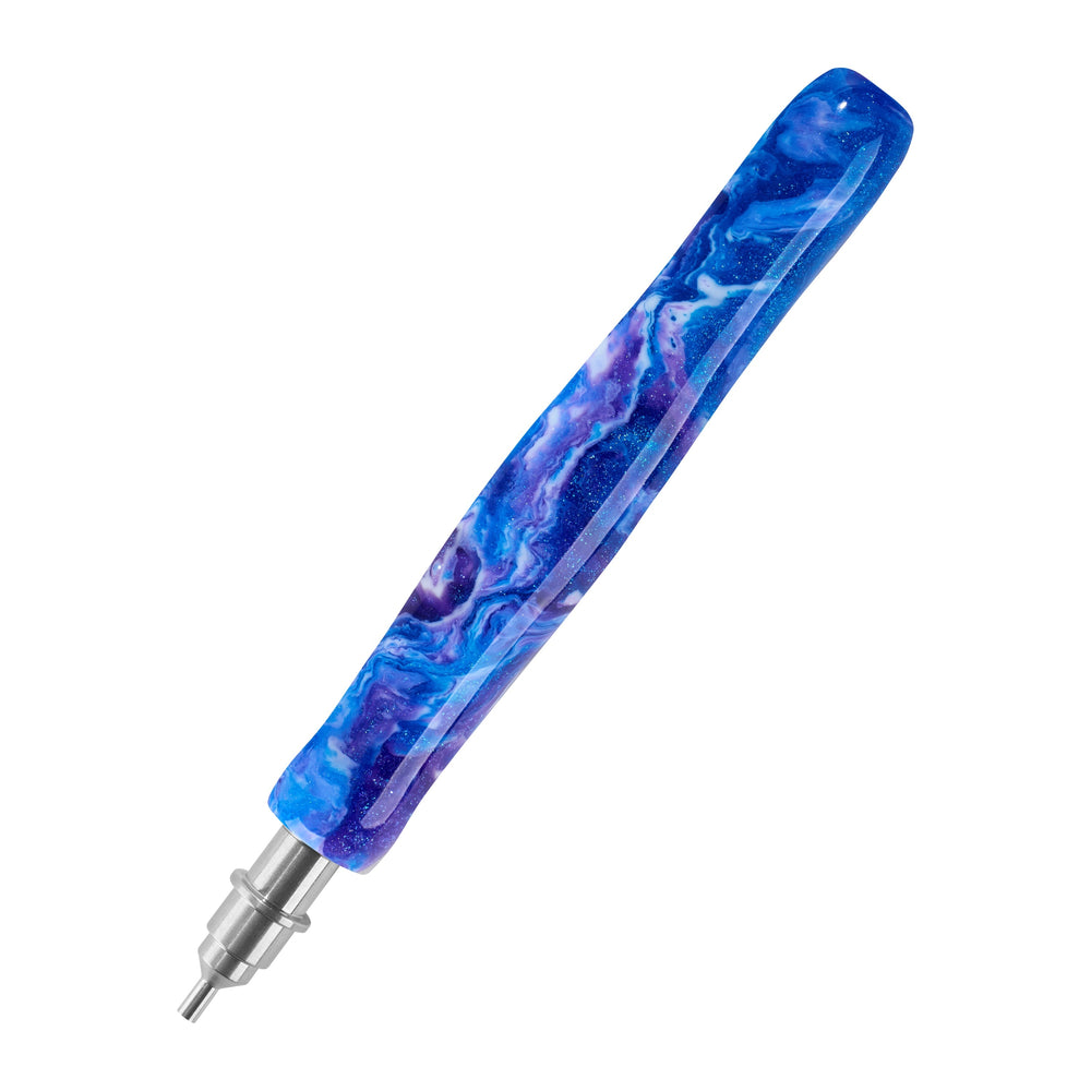 Twist And Pick Premium Pen - Cyan Calypso Swirl D6