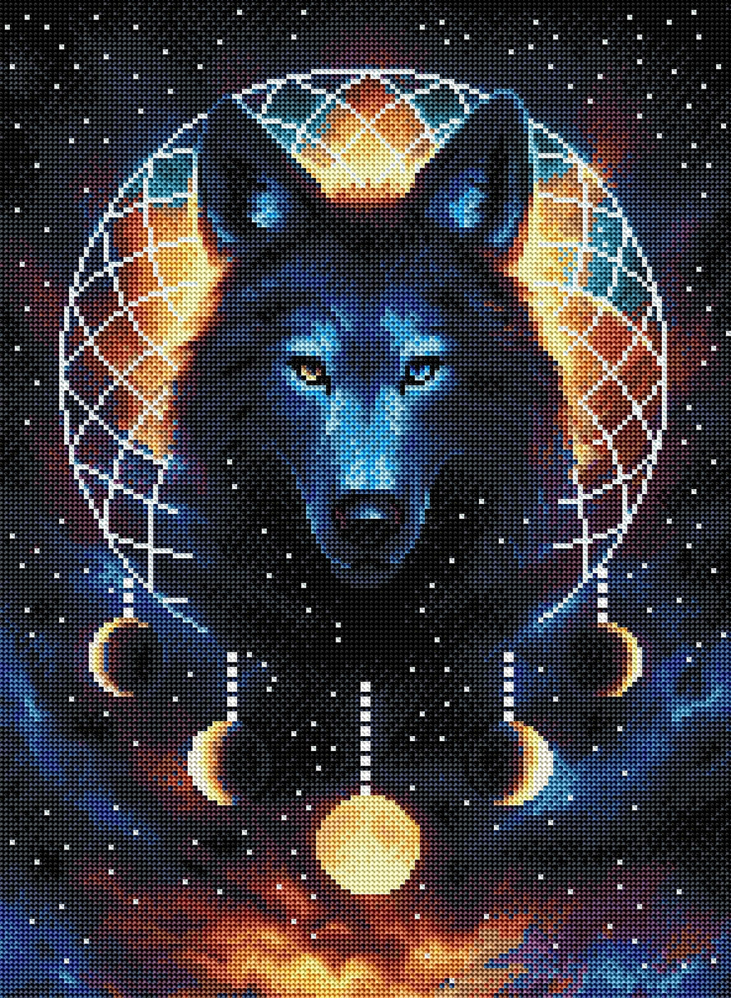 Dreamcatcher Wolf D1
