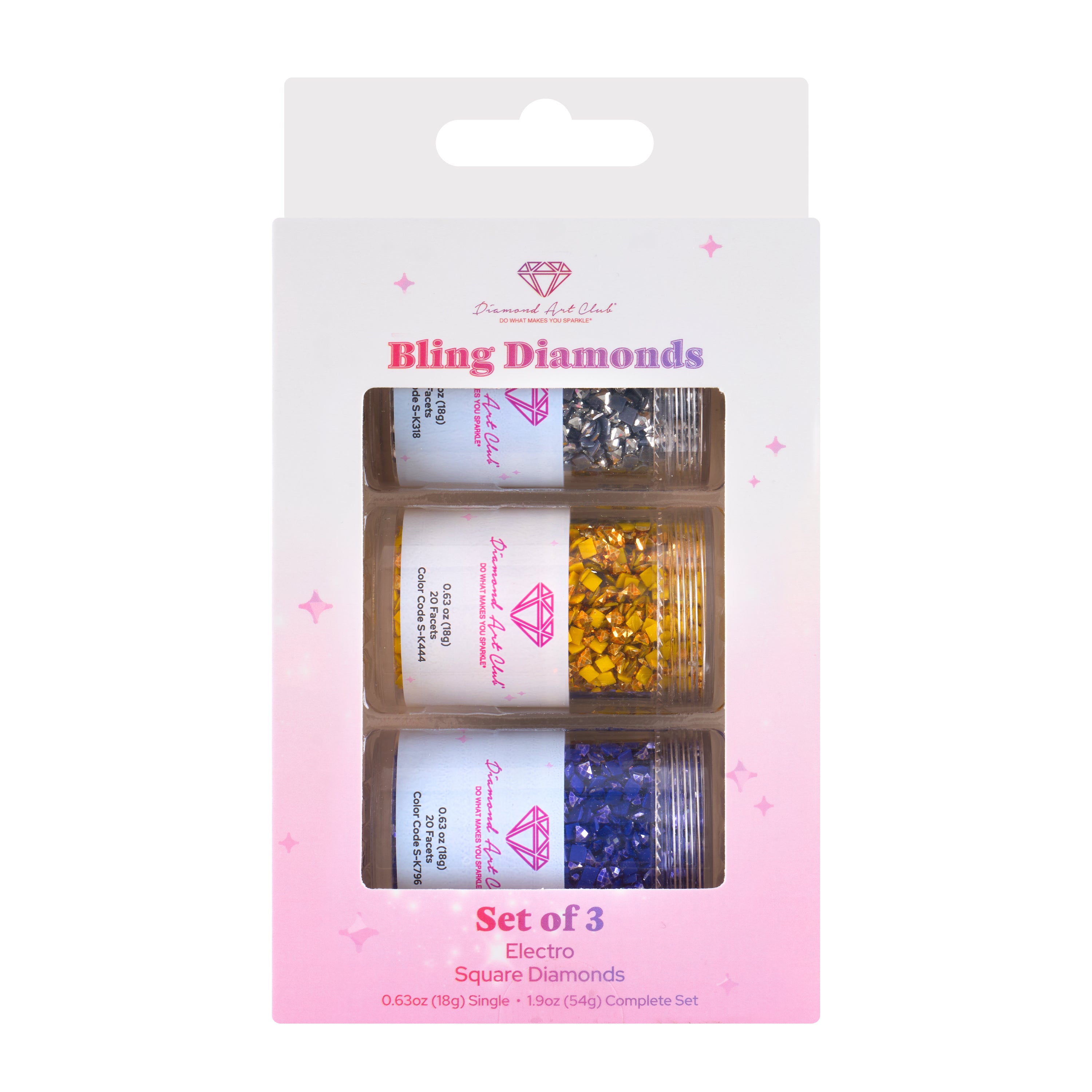 Electro Diamond® - Square (Set of 3) M2