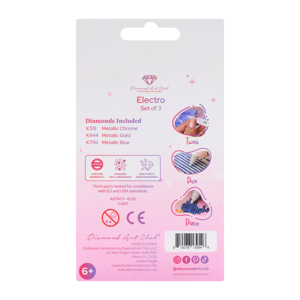 Electro Diamond® - Square (Set of 3) M2