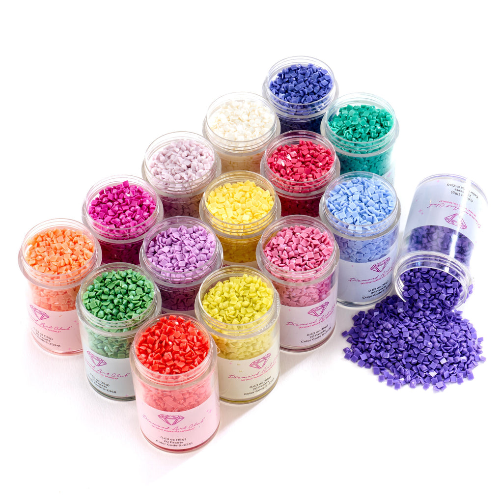 Fairy Dust® - Muted Rainbow Square (Set of 15) L0
