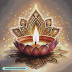 Festive Glow: Diwali Candlelight E8