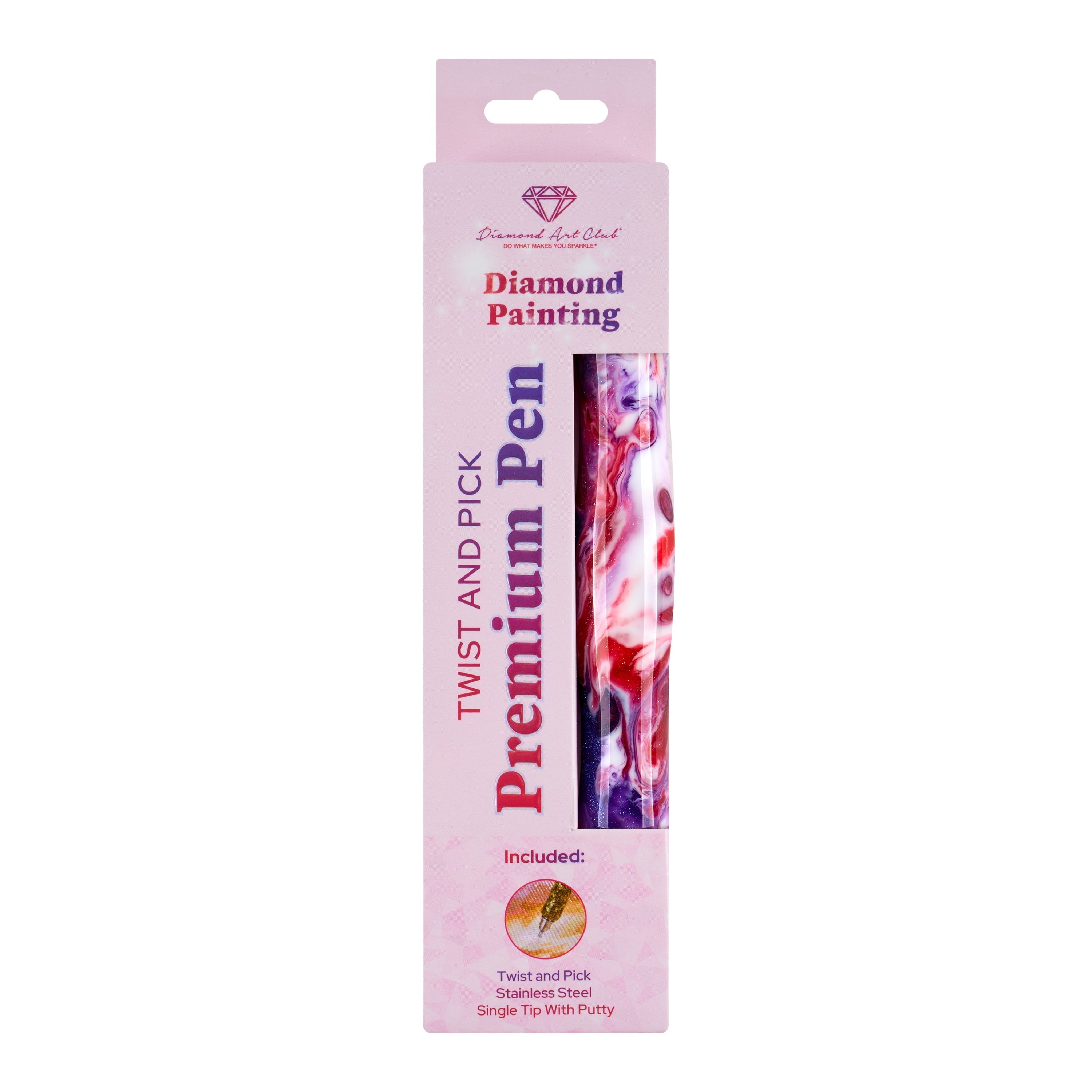 Twist And Pick Premium Pen - Flamenco Celestial Swirl W4