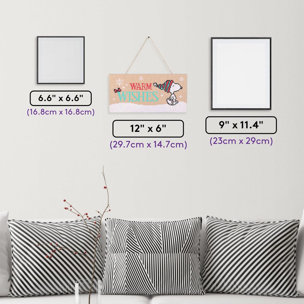 Hanging Sign - Warm Wishes M6