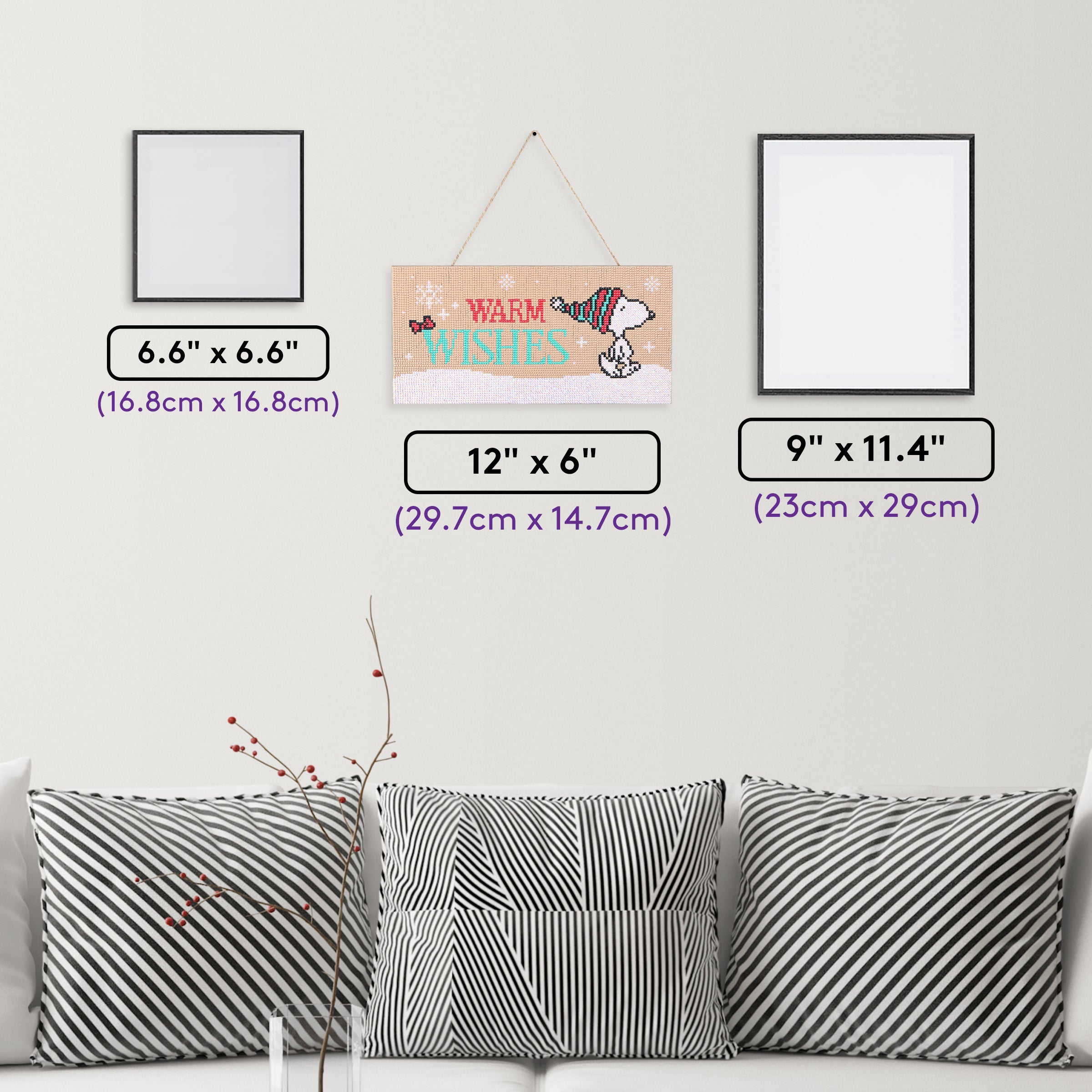 Hanging Sign - Warm Wishes M6