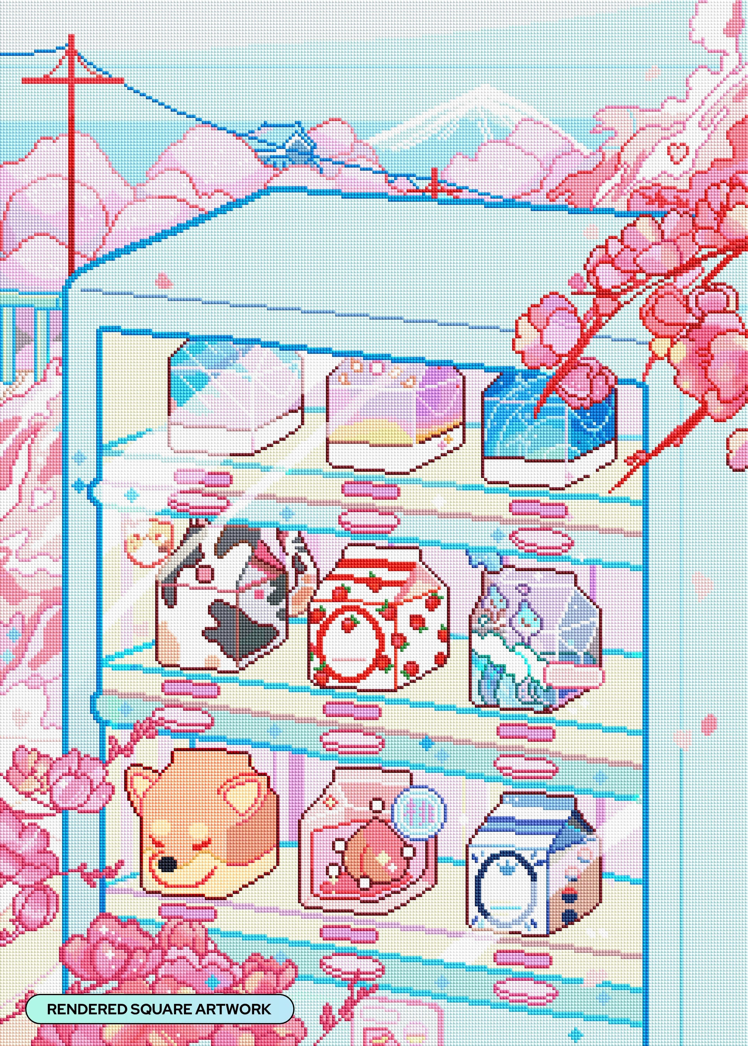 Milkbox Vending Machine in Fuji Q0