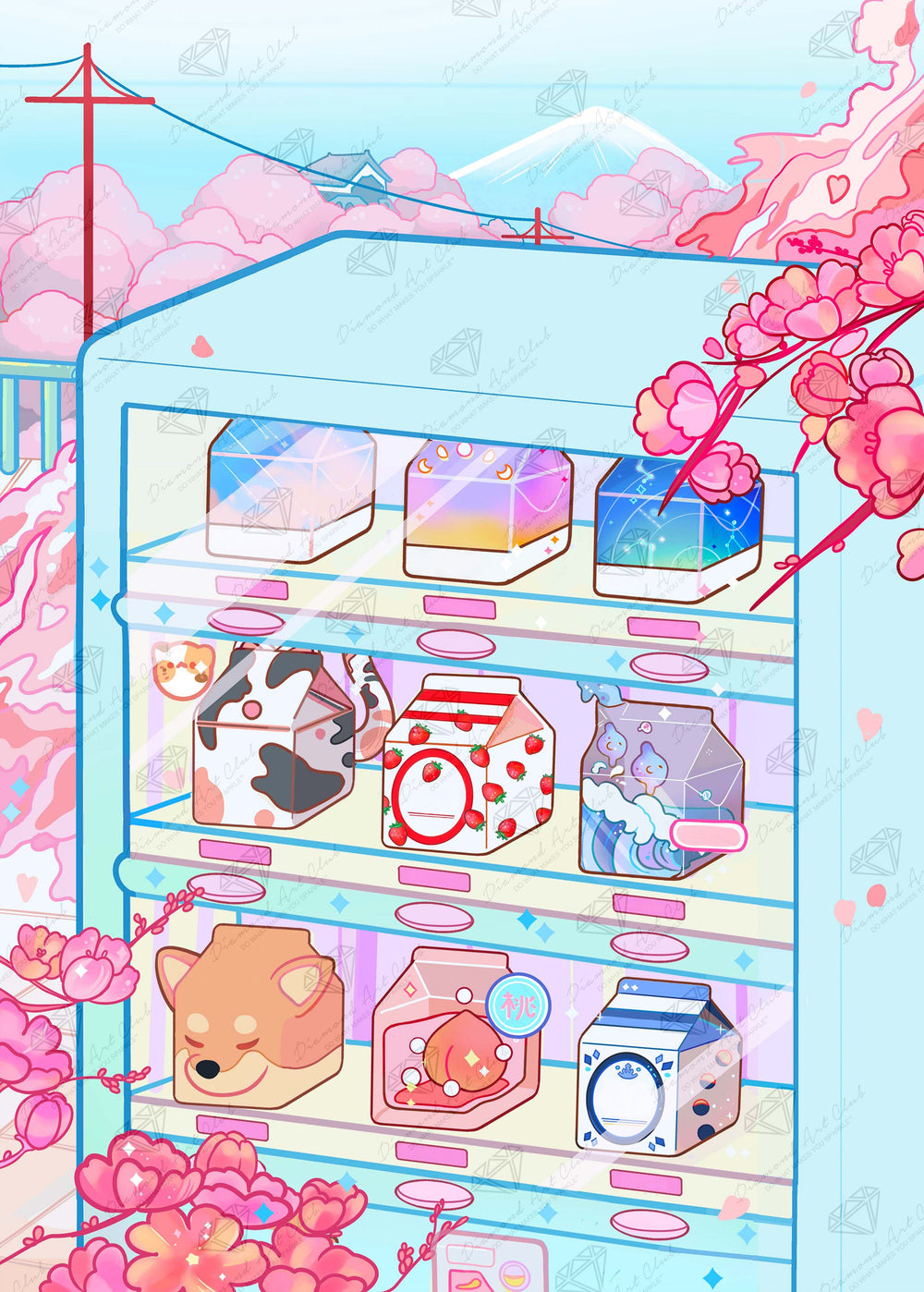 Milkbox Vending Machine in Fuji Q0