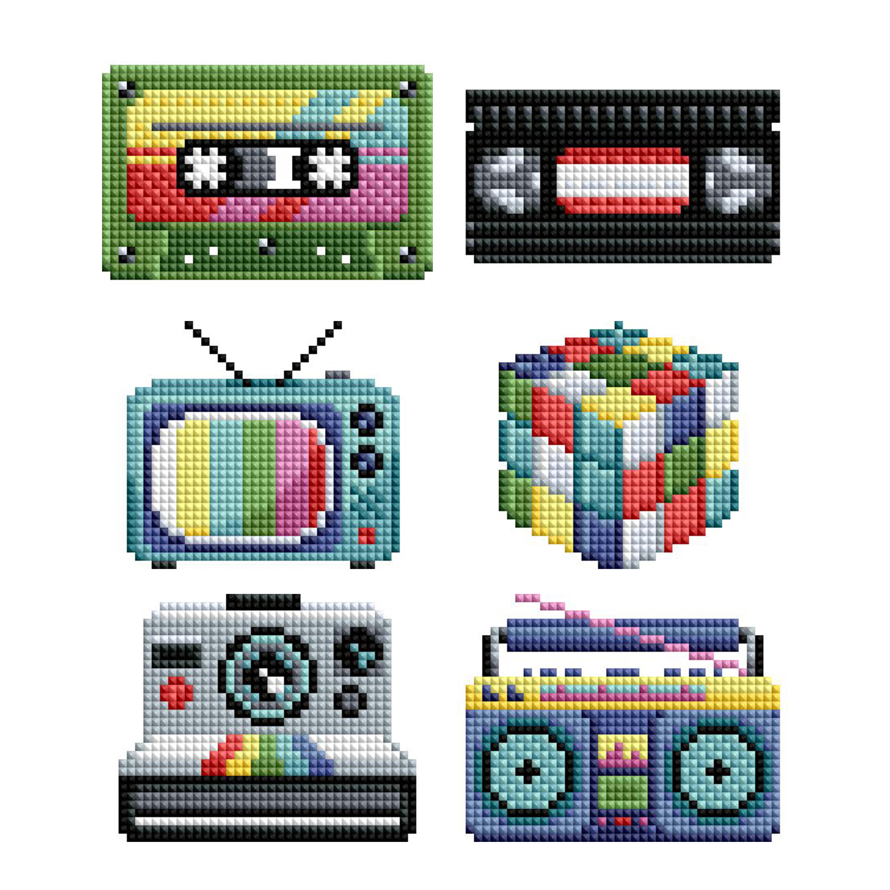 Mini Dazzles™ - 80s V9