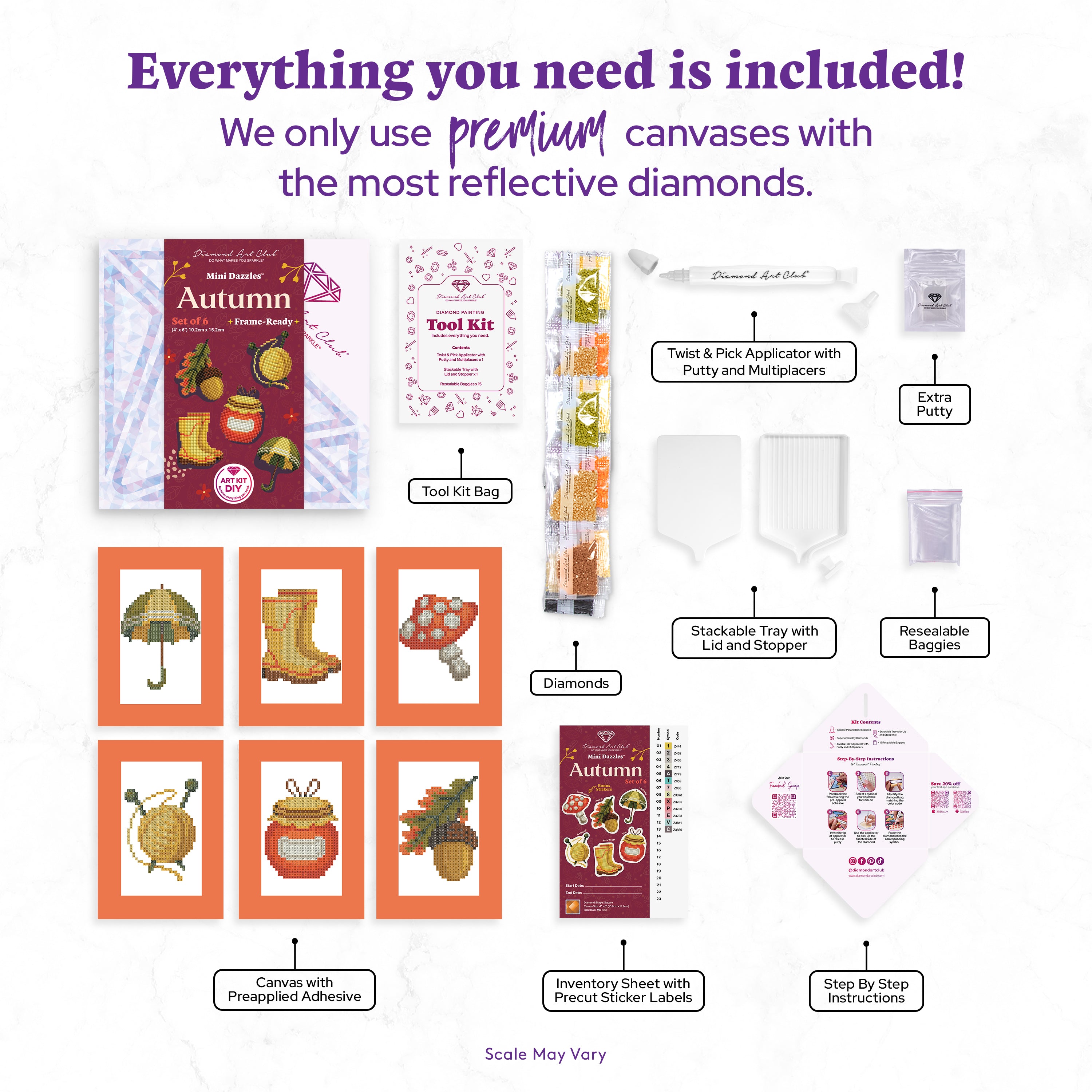 Mini Dazzles™ - Autumn & Thanksgiving Bundle F3