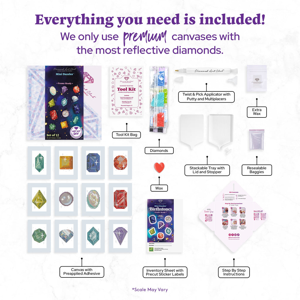 Mini Dazzles™ - Birthstone O6