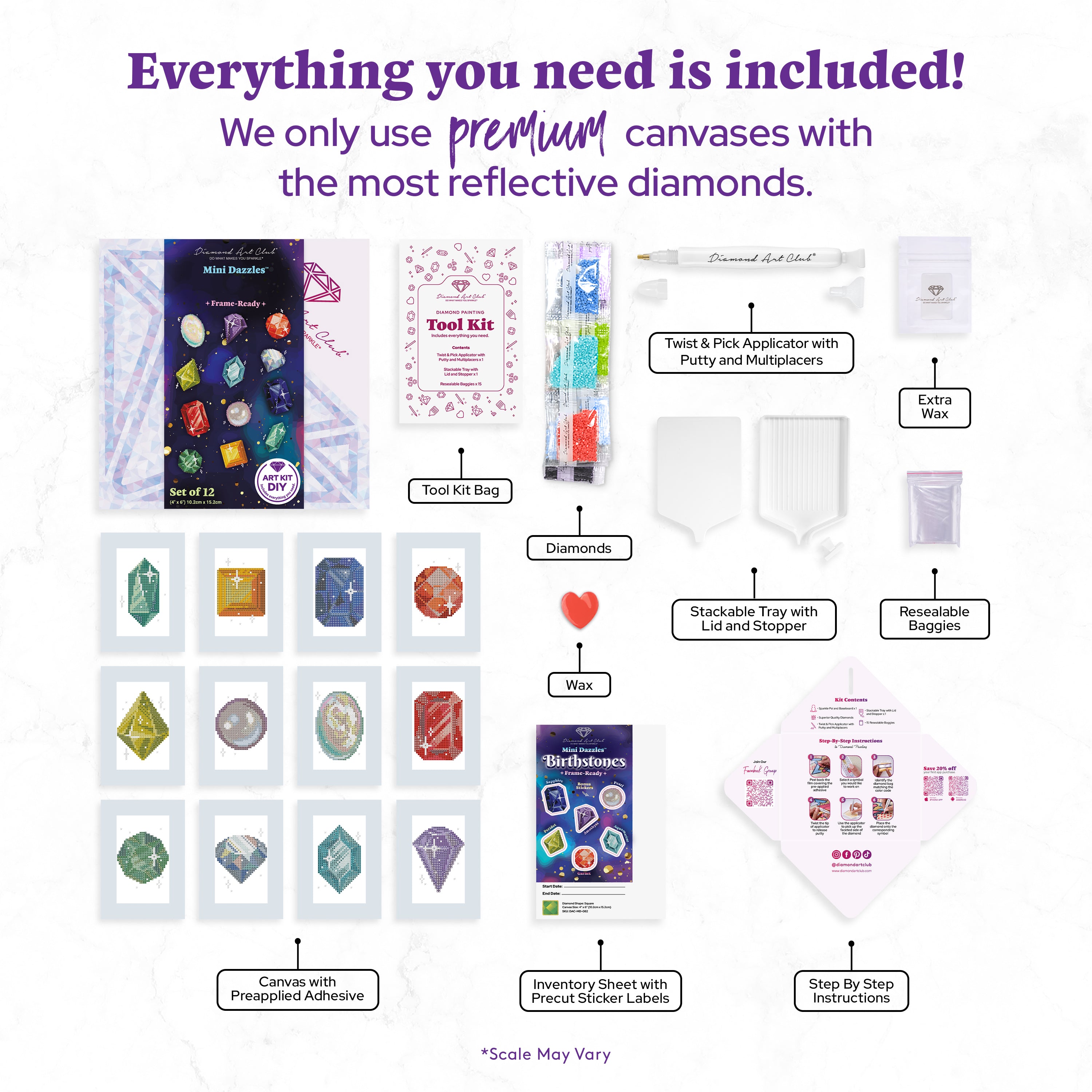 Mini Dazzles™ - Birthstone O6