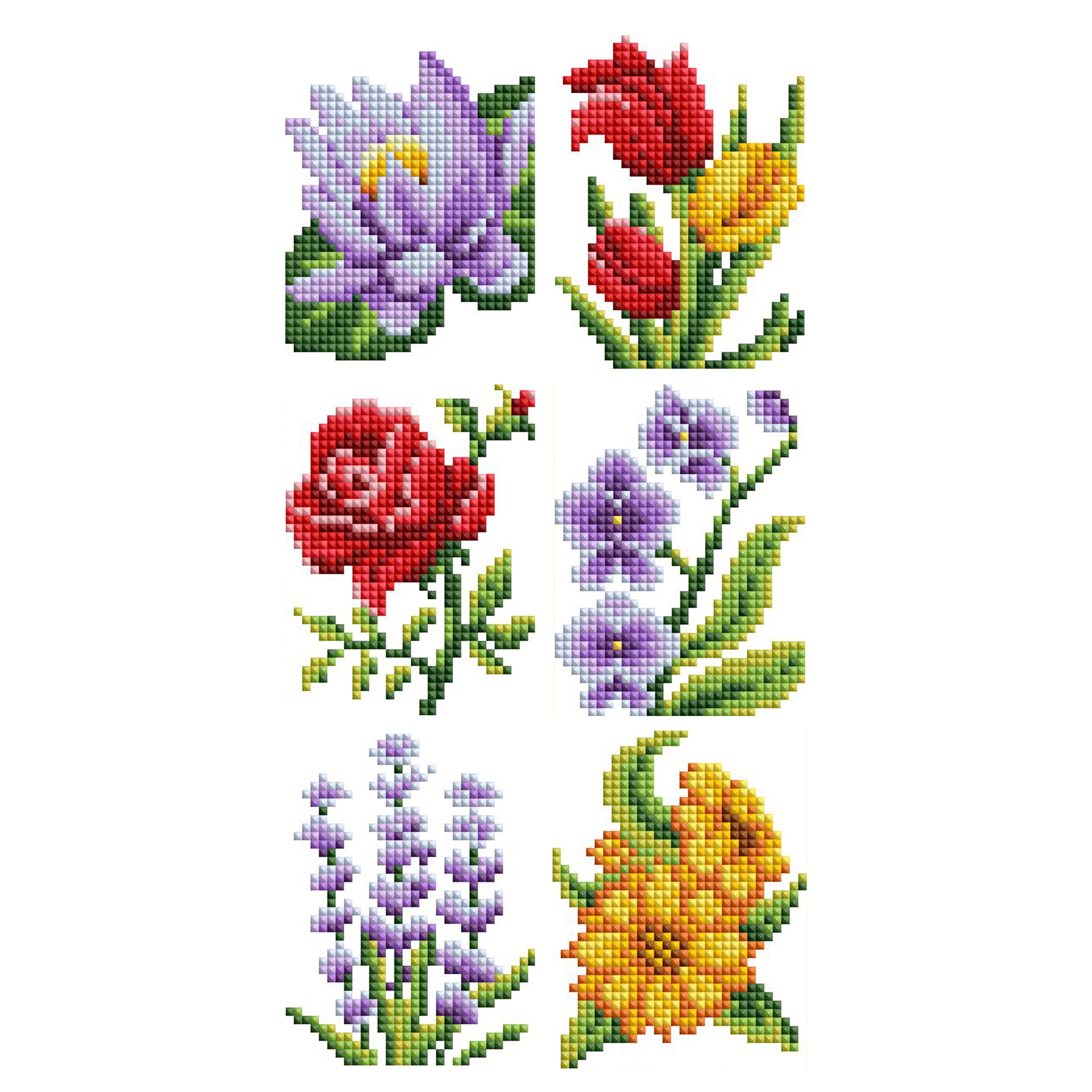 Mini Dazzles™ - Classic Flowers T7