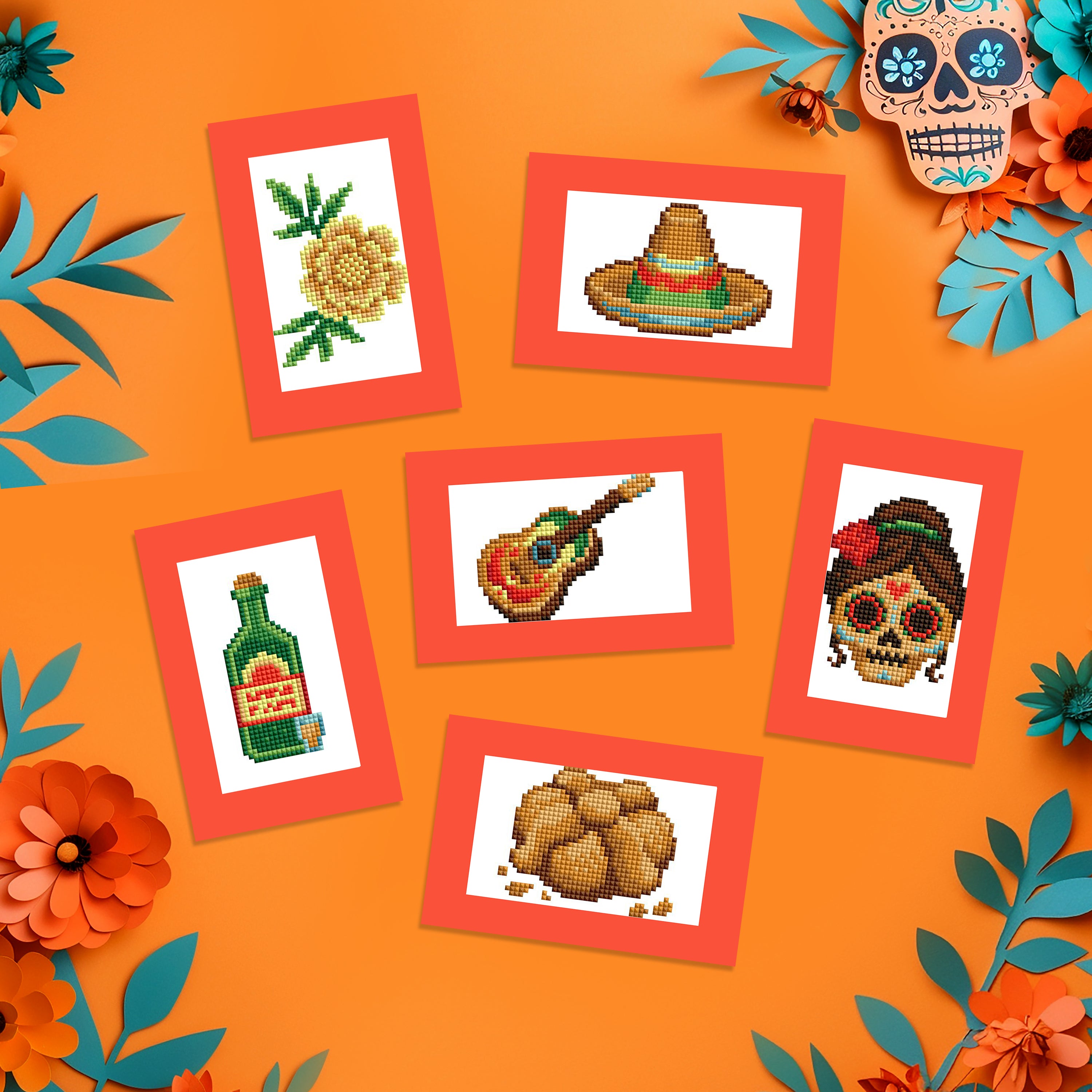 Mini Dazzles™ - Dia de los Muertos W3