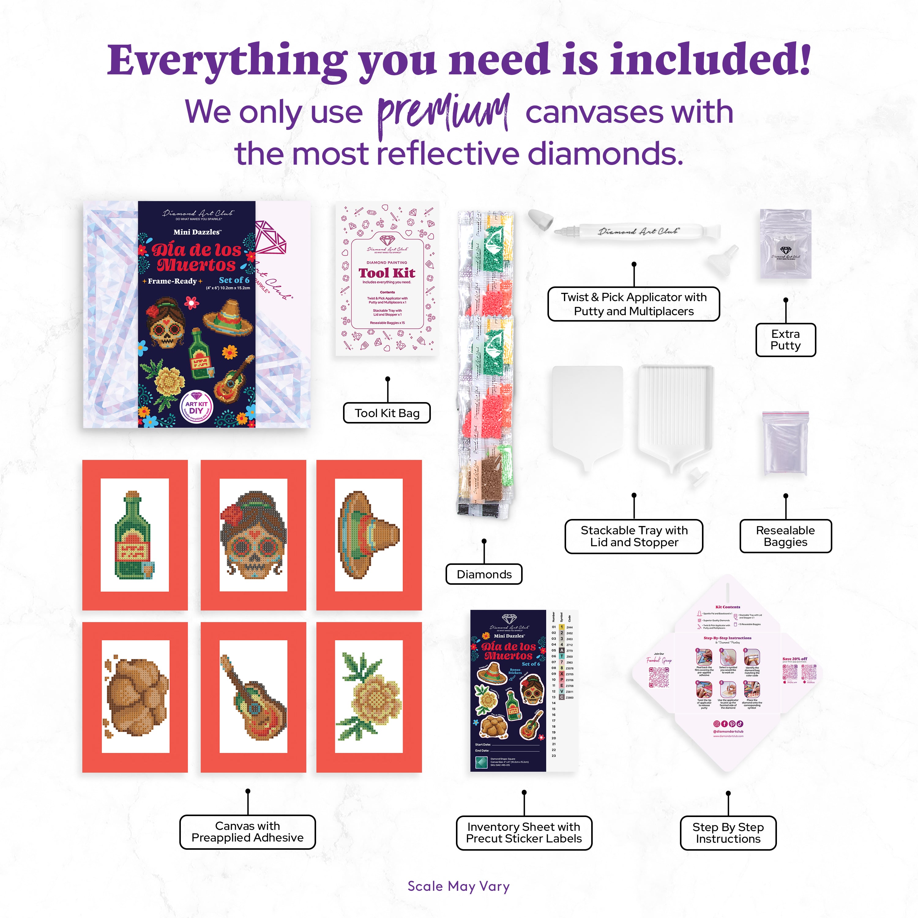 Mini Dazzles™ - Dia de los Muertos H3