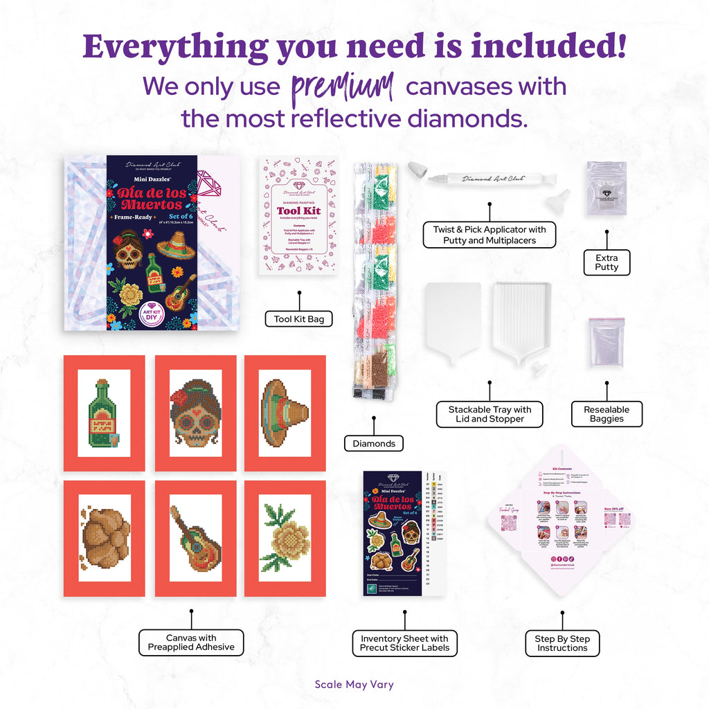 Mini Dazzles™ - Dia de los Muertos W3