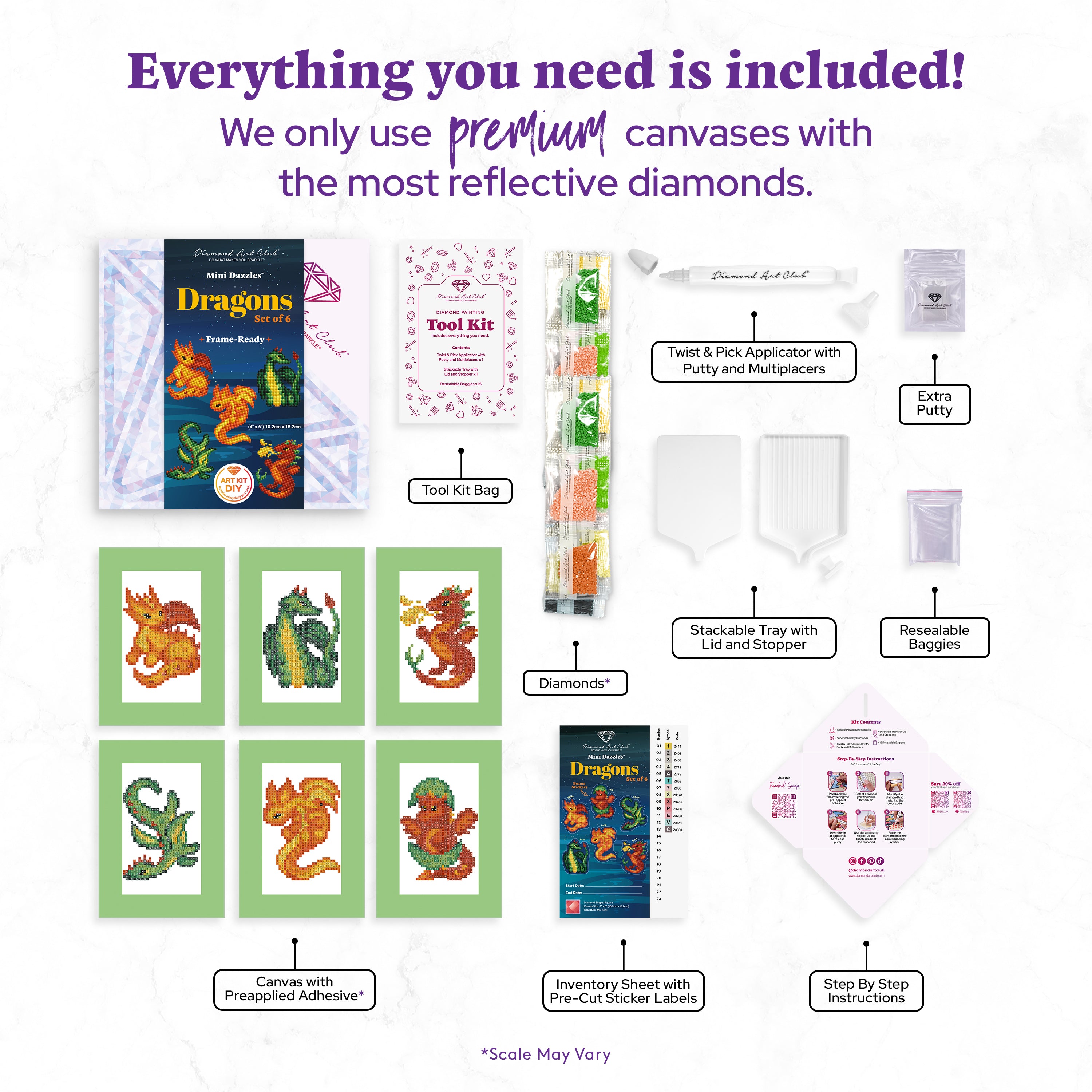 Mini Dazzles™ - Dragons T9