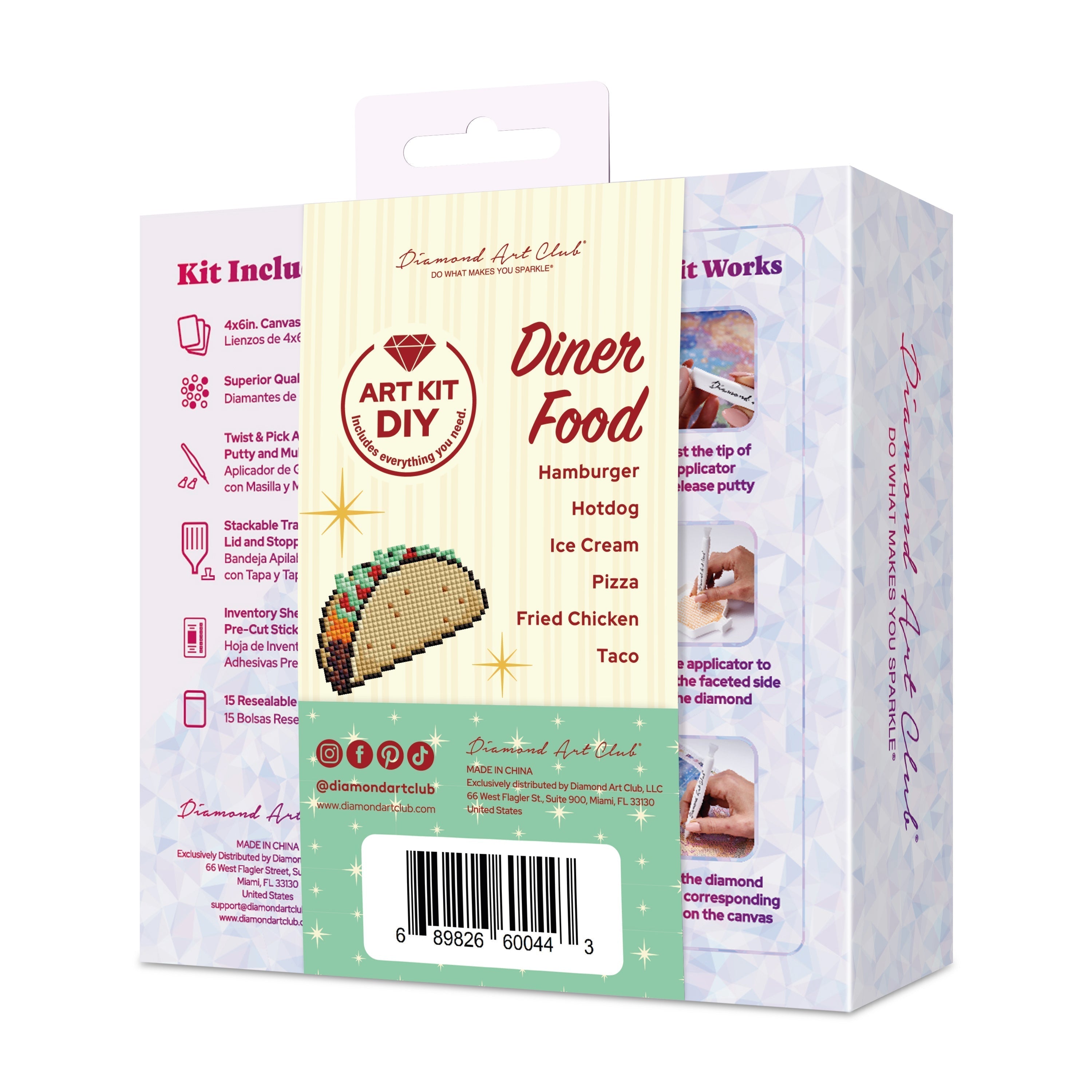 Mini Dazzles™ - 50s Diner Food P0