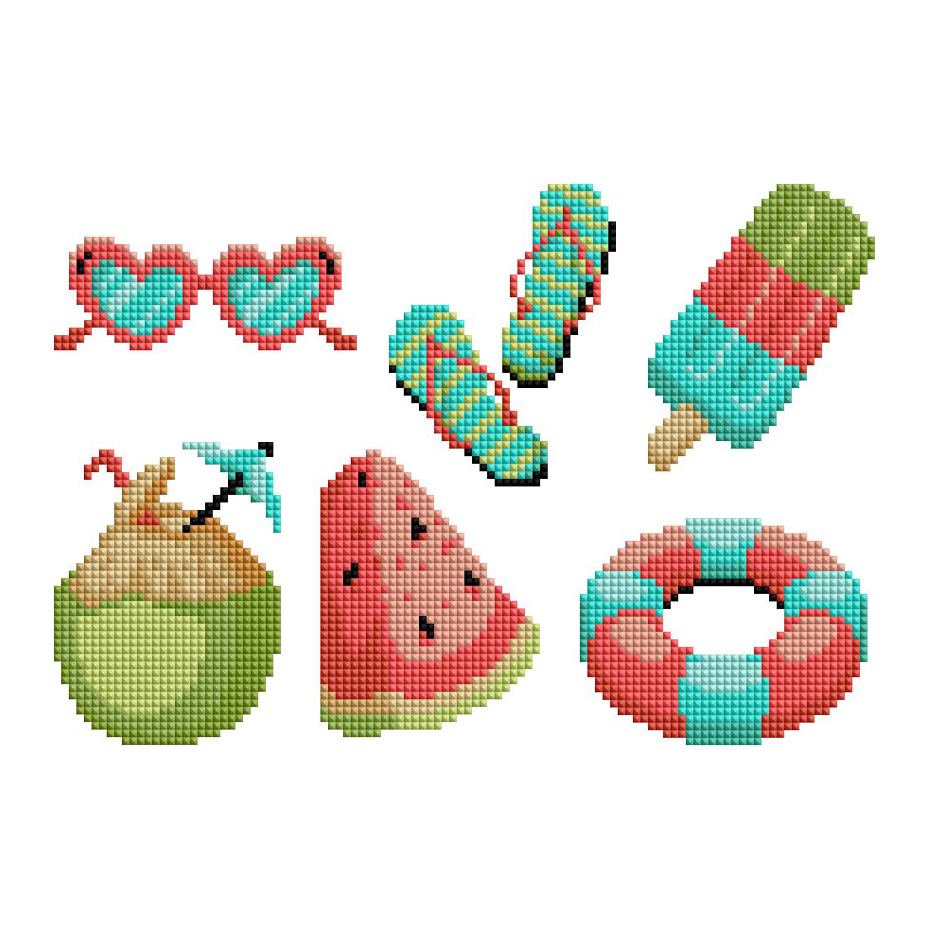 Mini Dazzles™ - Hello Summer X8