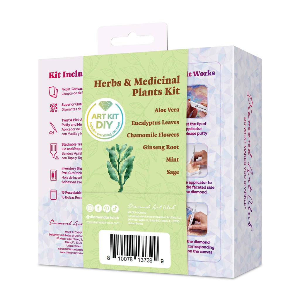 Mini Dazzles™ - Herbs & Medicinal Plants L9