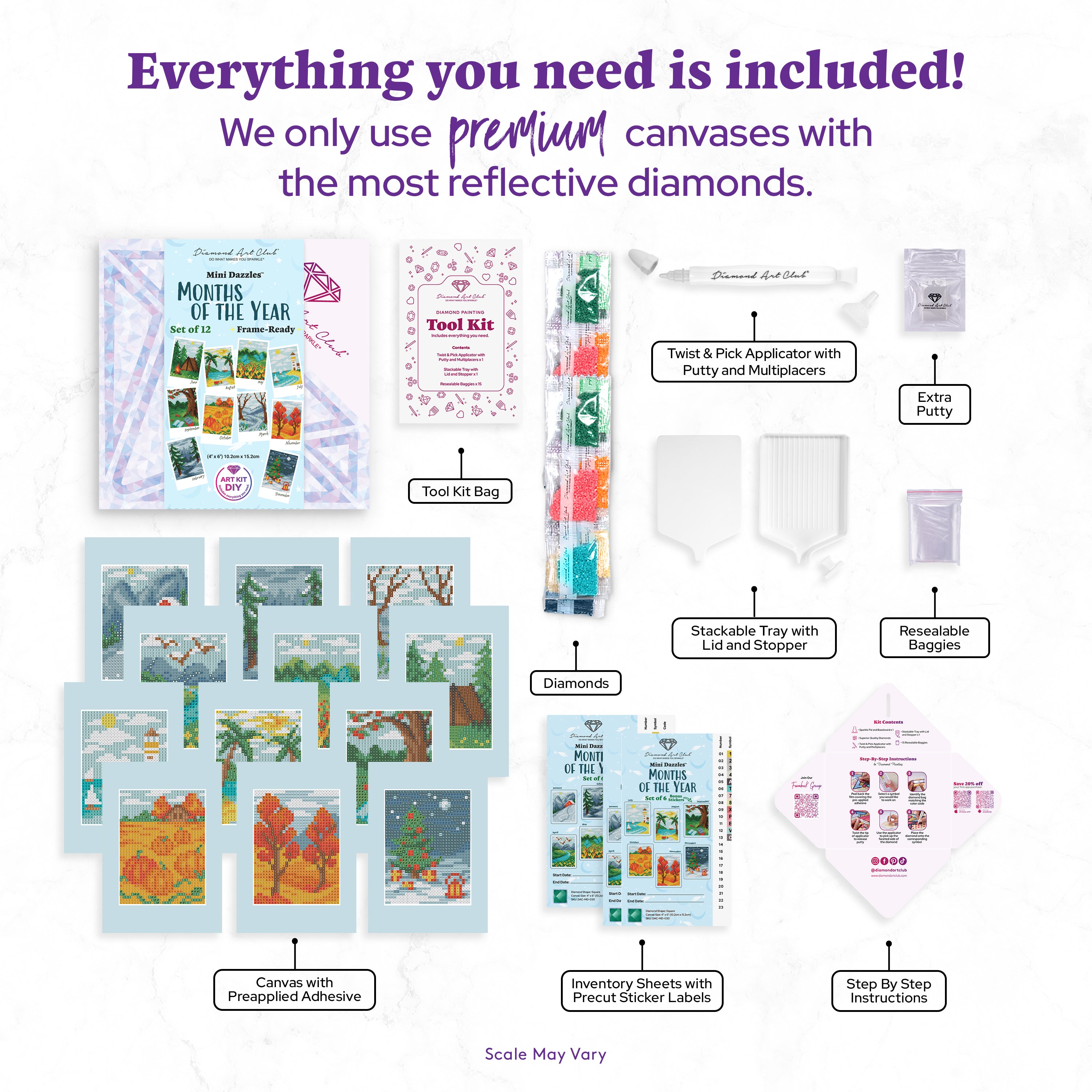Mini Dazzles™ - Months of the Year E5
