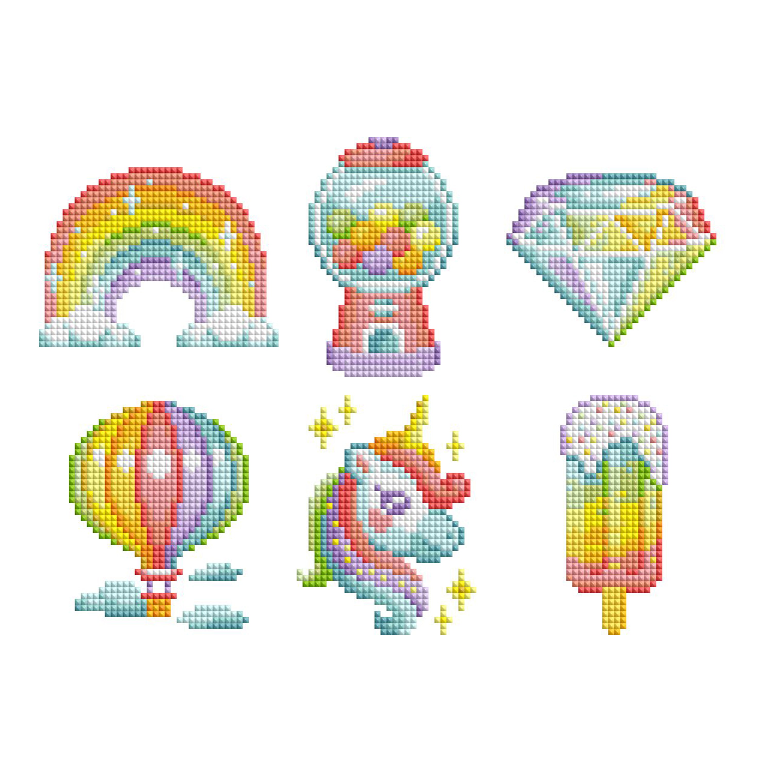 Mini Dazzles™ - Rainbow F3