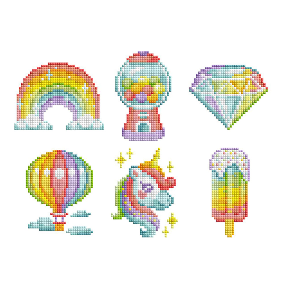 Mini Dazzles™ - Rainbow R0
