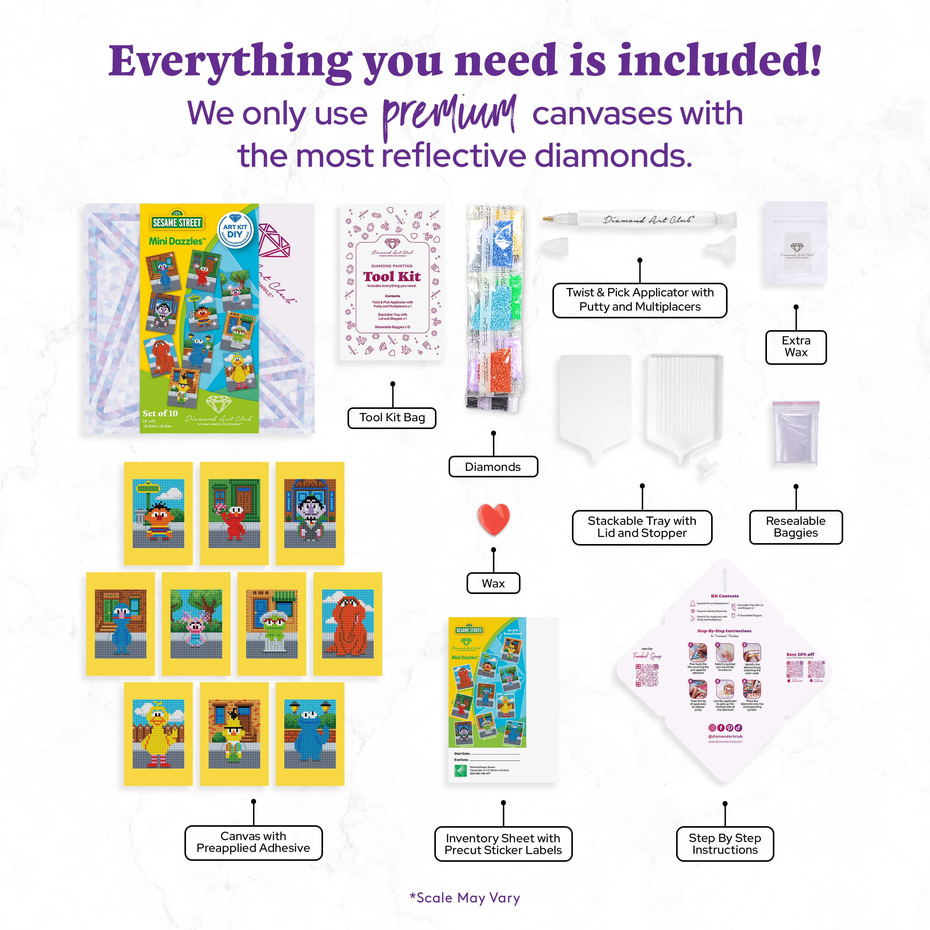 Mini Dazzles™ - Sesame Street® T9