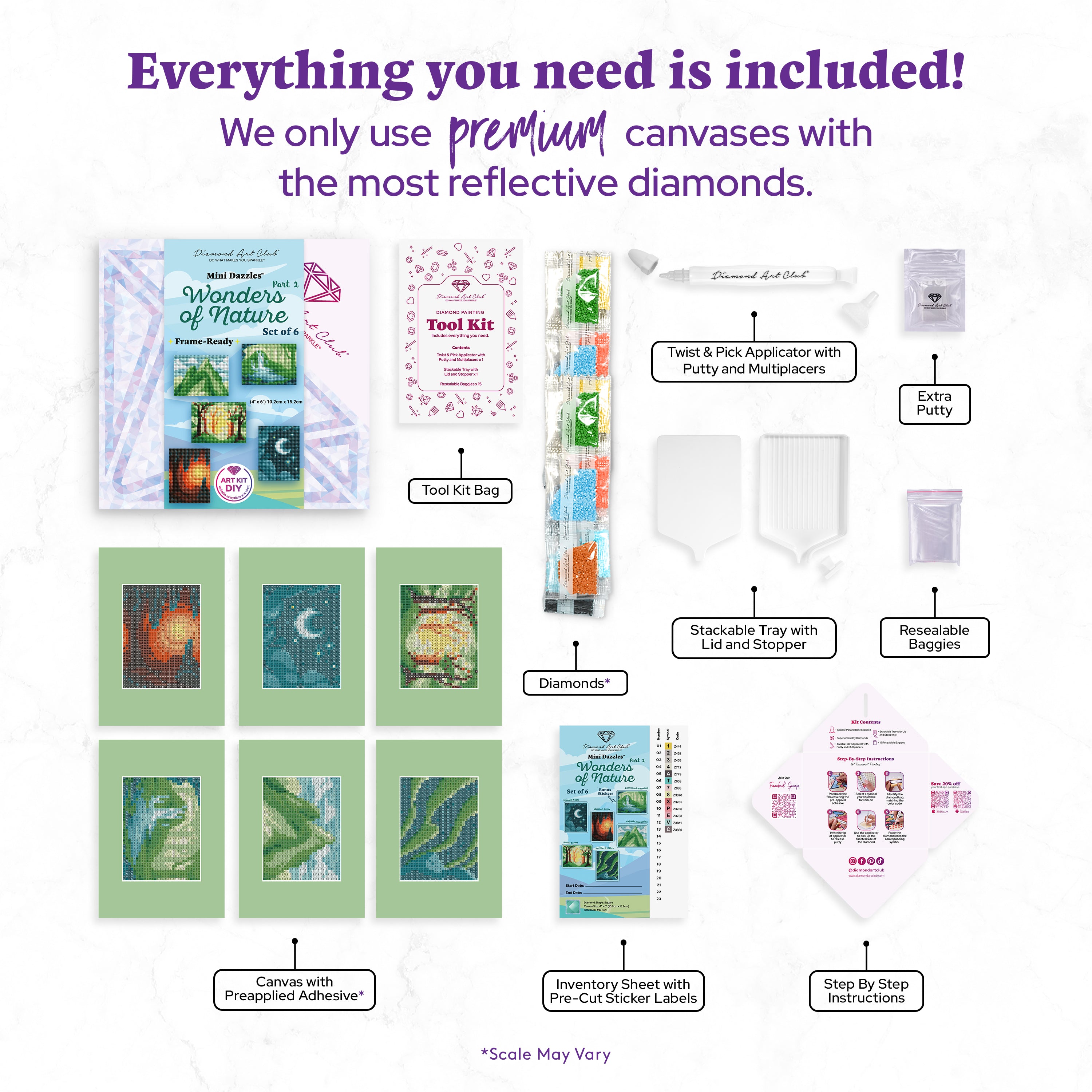 Mini Dazzles™ - Wonders of Nature Part 2 F1