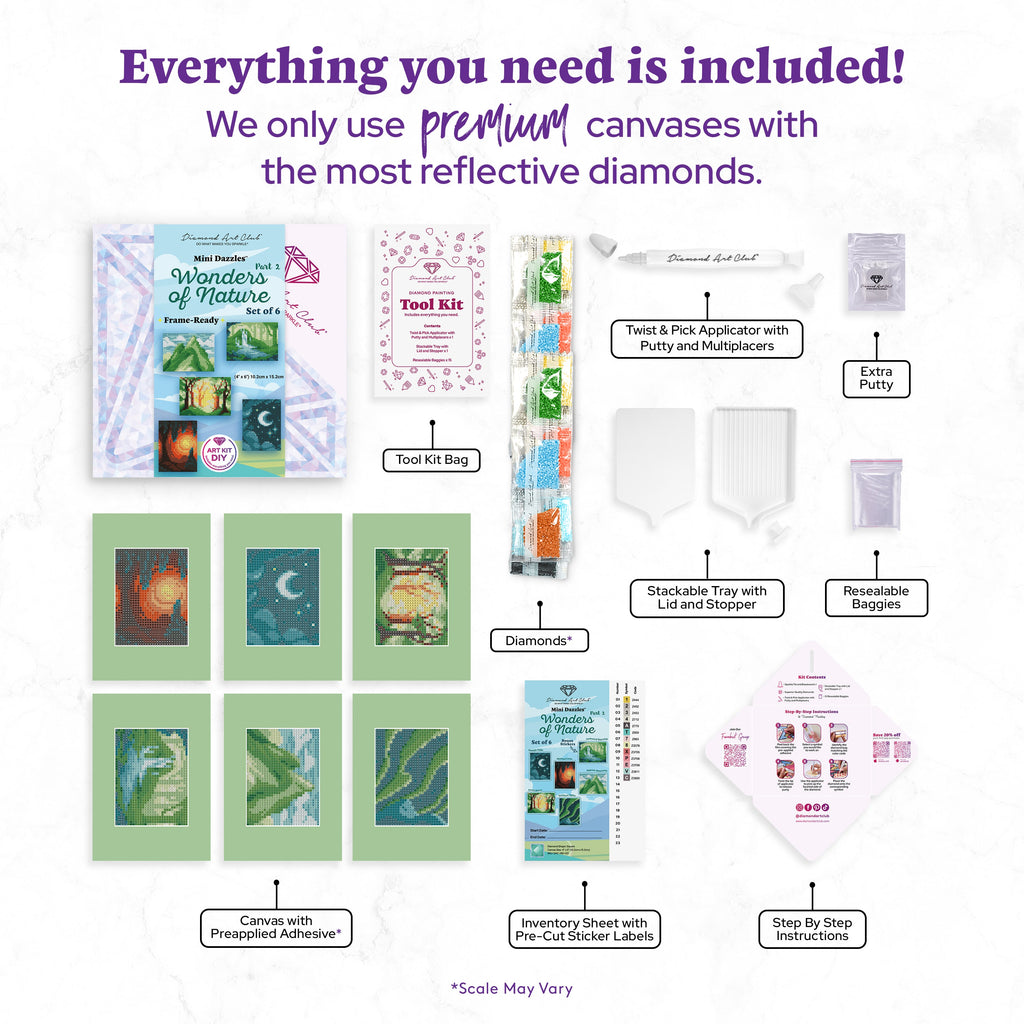 Mini Dazzles™ - Wonders of Nature Part 2 P1