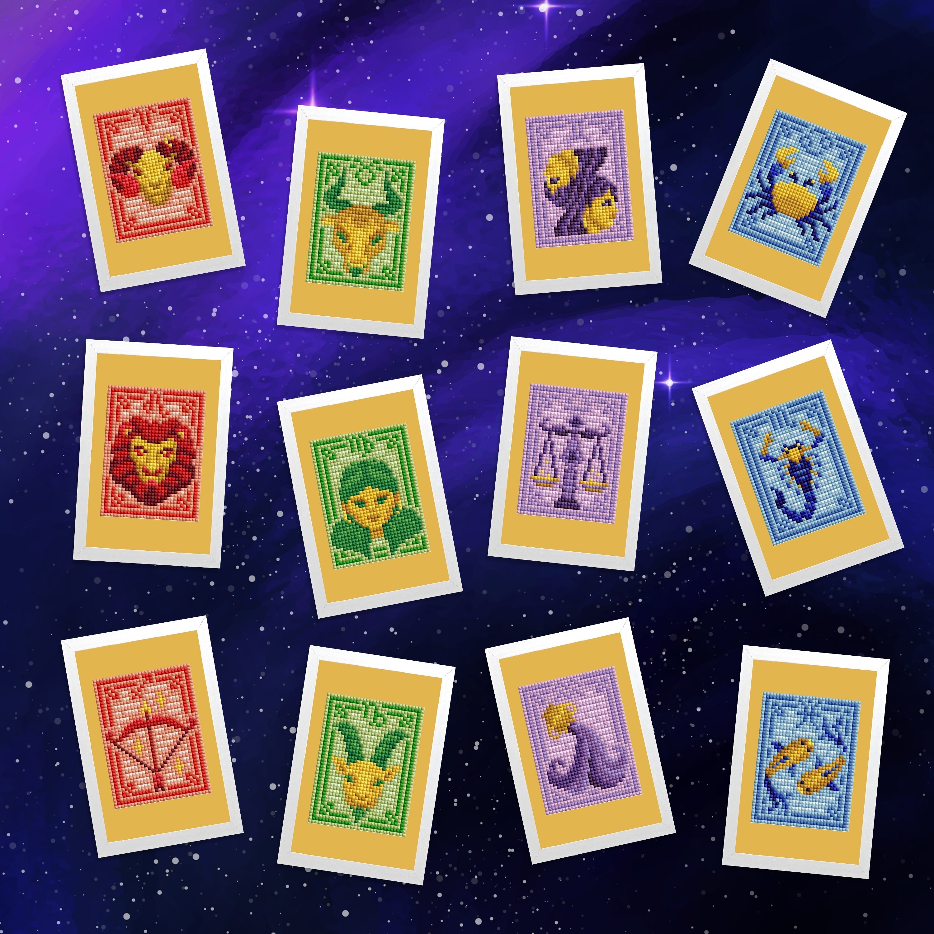 Mini Dazzles™ - Zodiac Signs K8