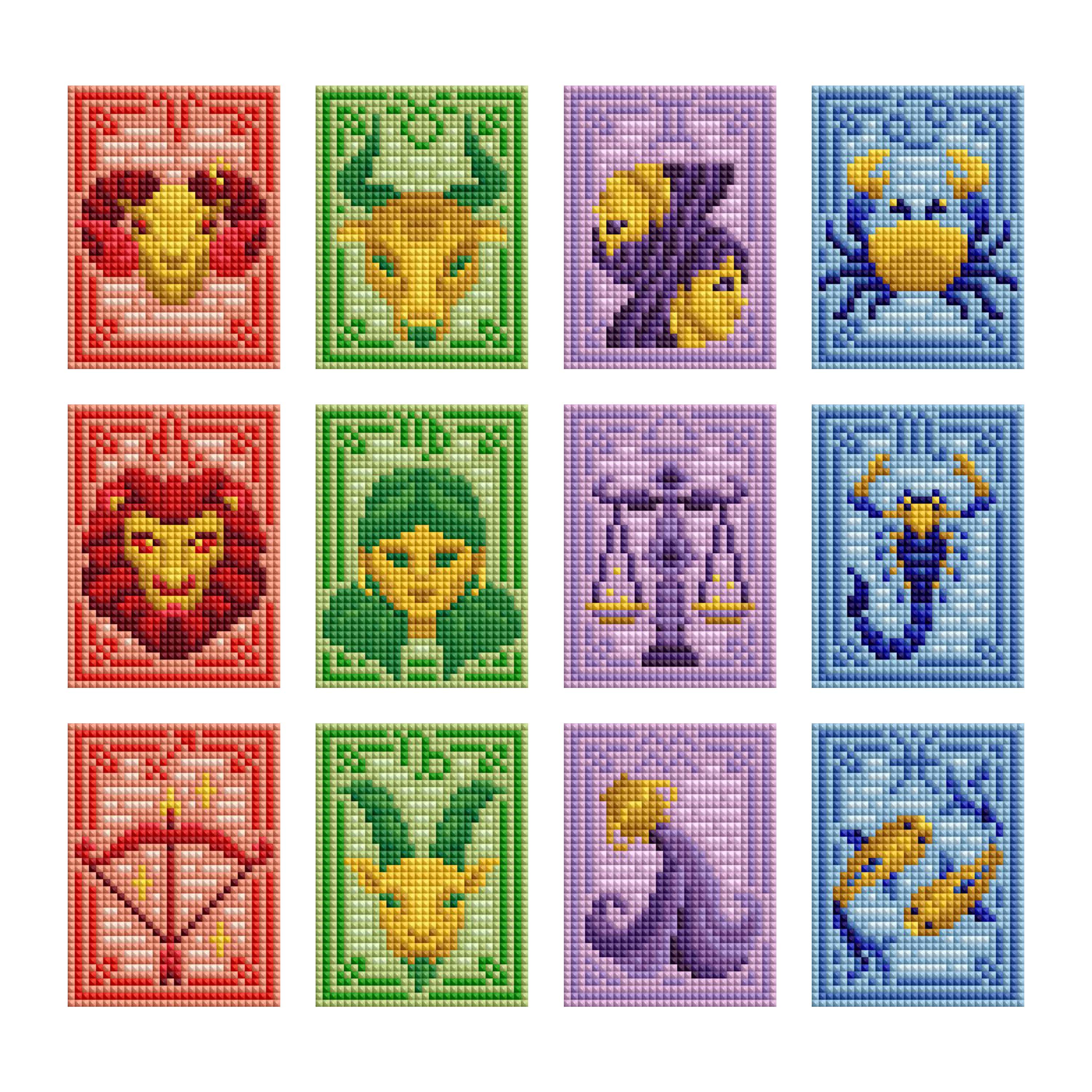 Mini Dazzles™ - Zodiac Signs K8