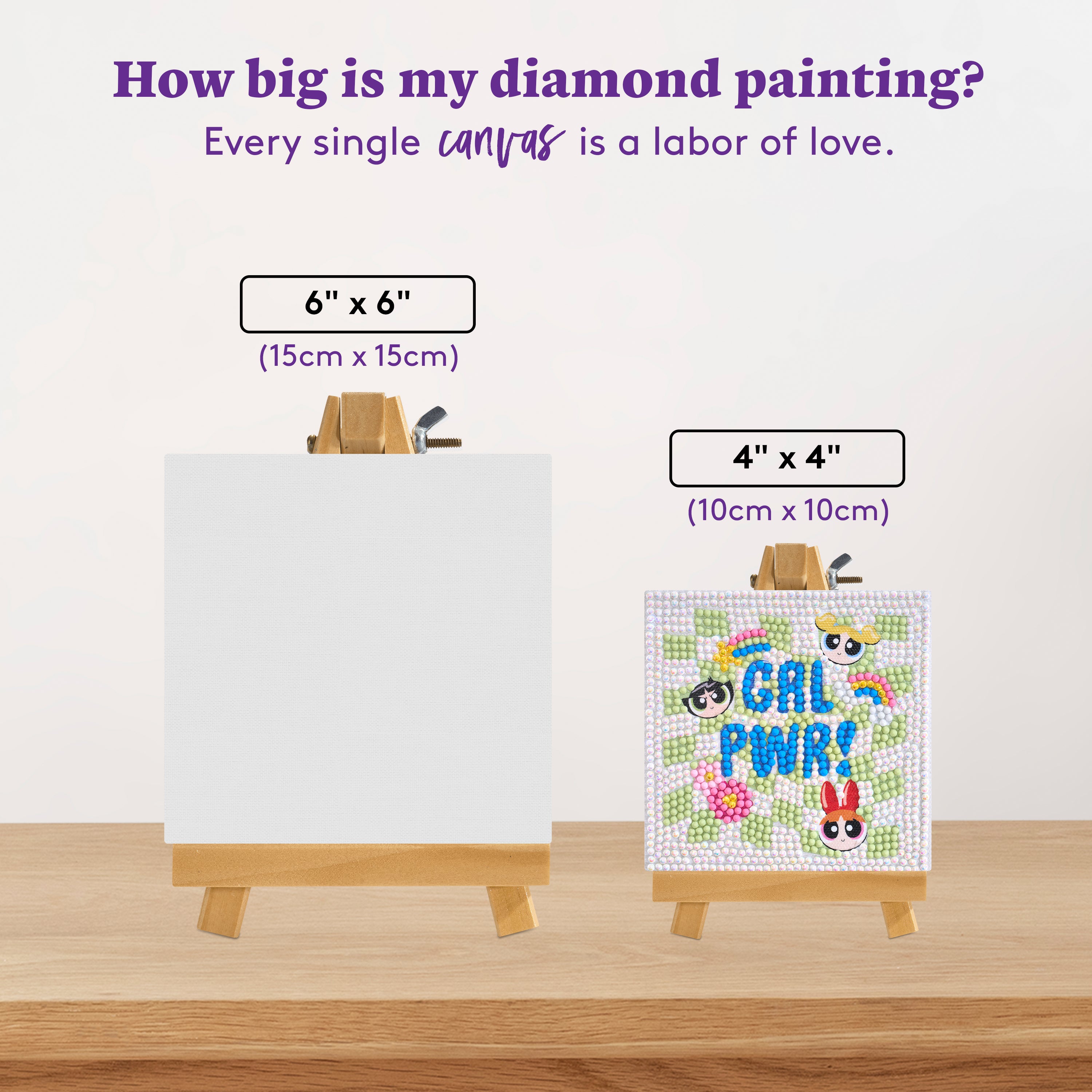 Mini Easels - GRL PWR! (Powerpuff Girls™) I8